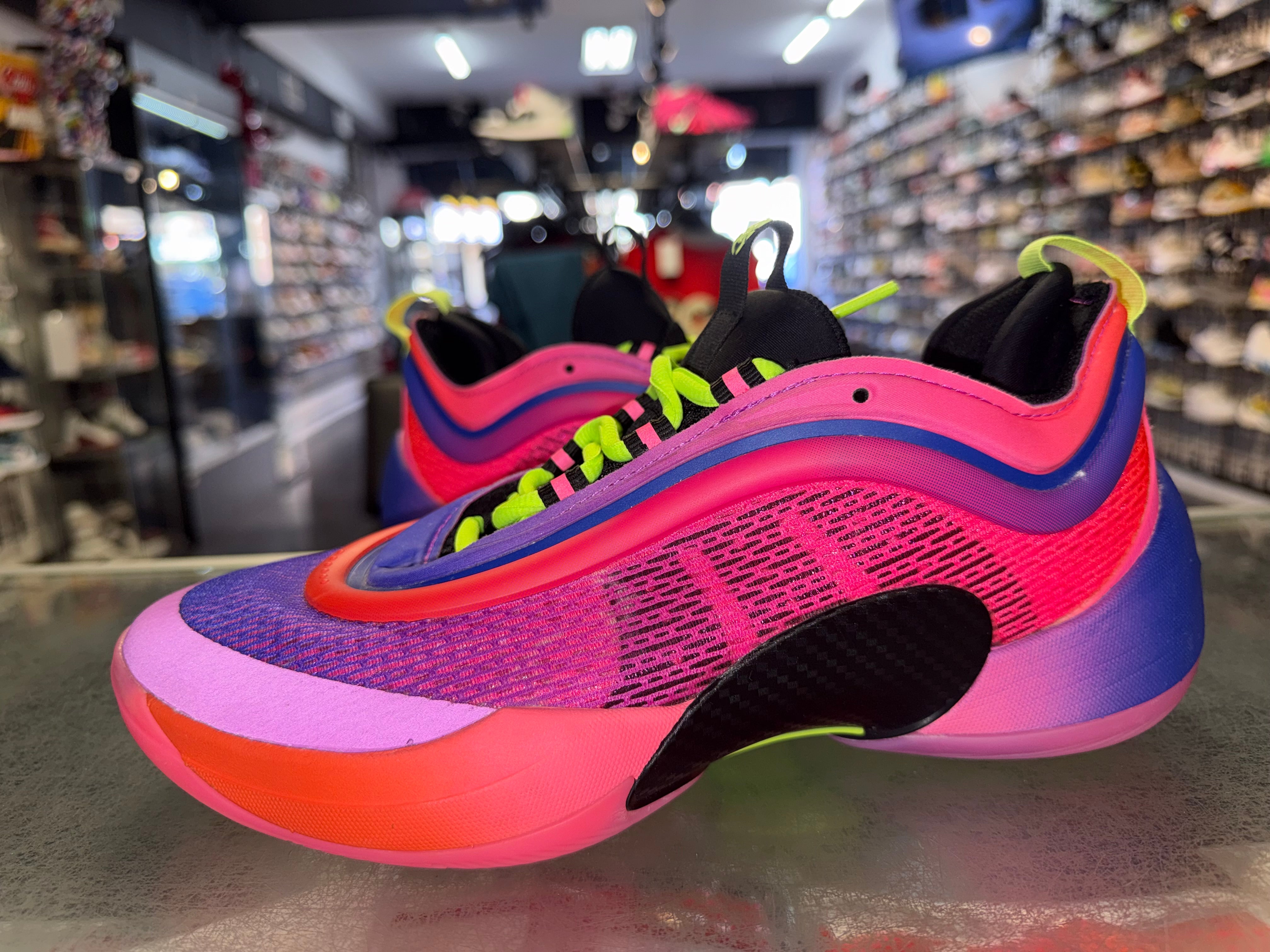 Size 7 Adidas DON Issue #6 “Purple Burst” Worn 1x