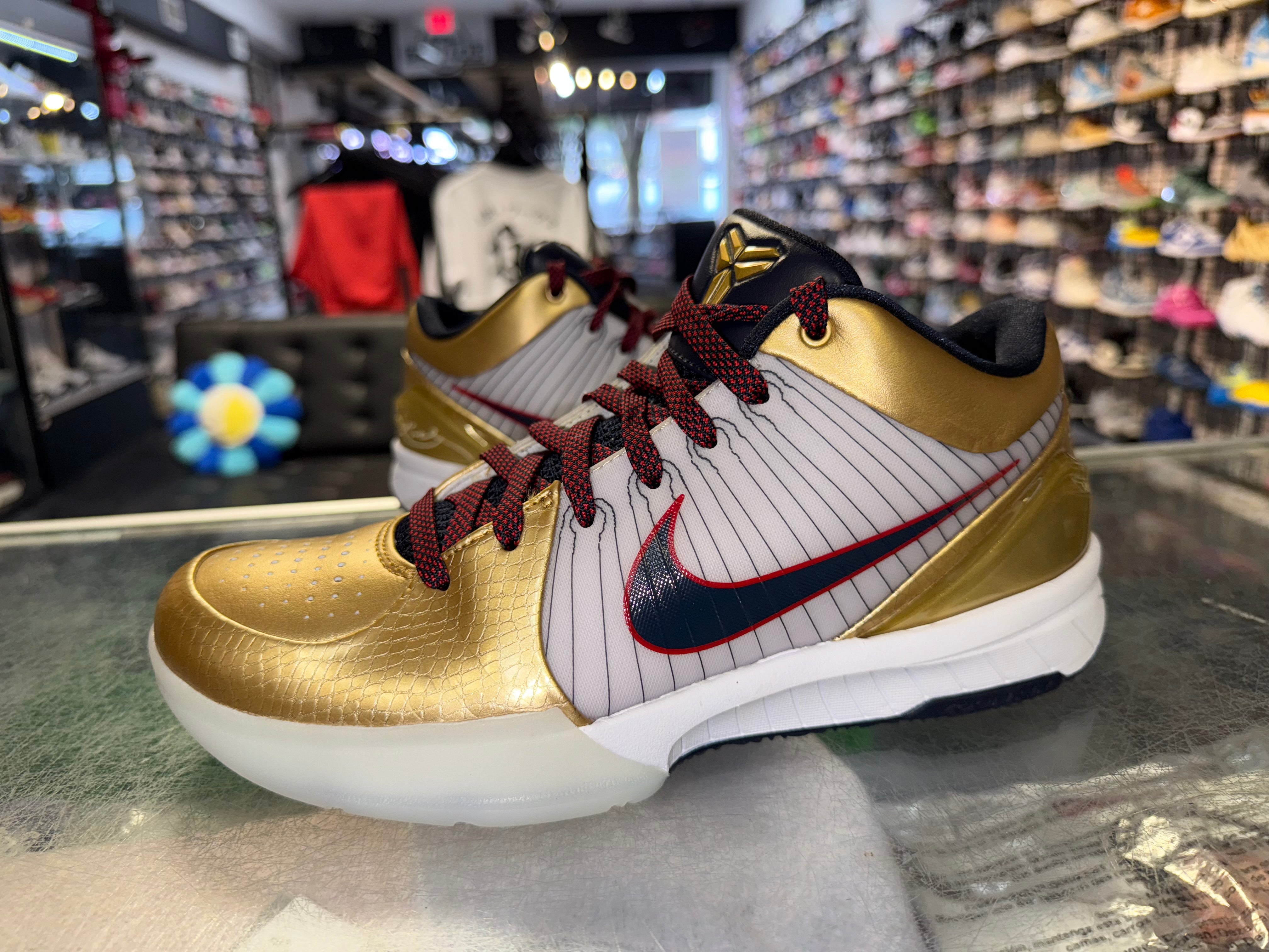 Size 7.5 Kobe 4 Protro "Gold Medal"