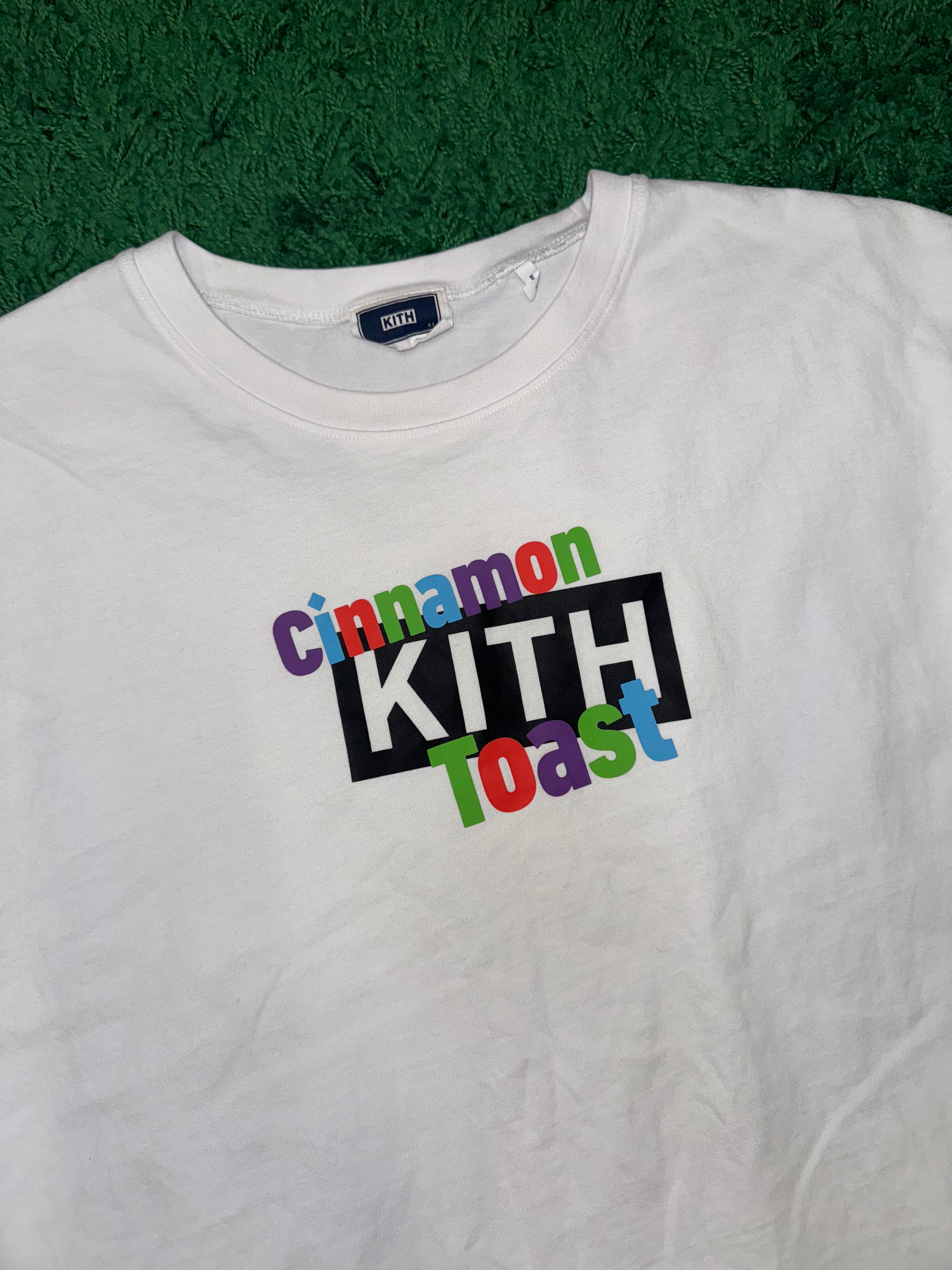 Size XL Cinnamon Toast Kith Tee “White” – Direct Kicks