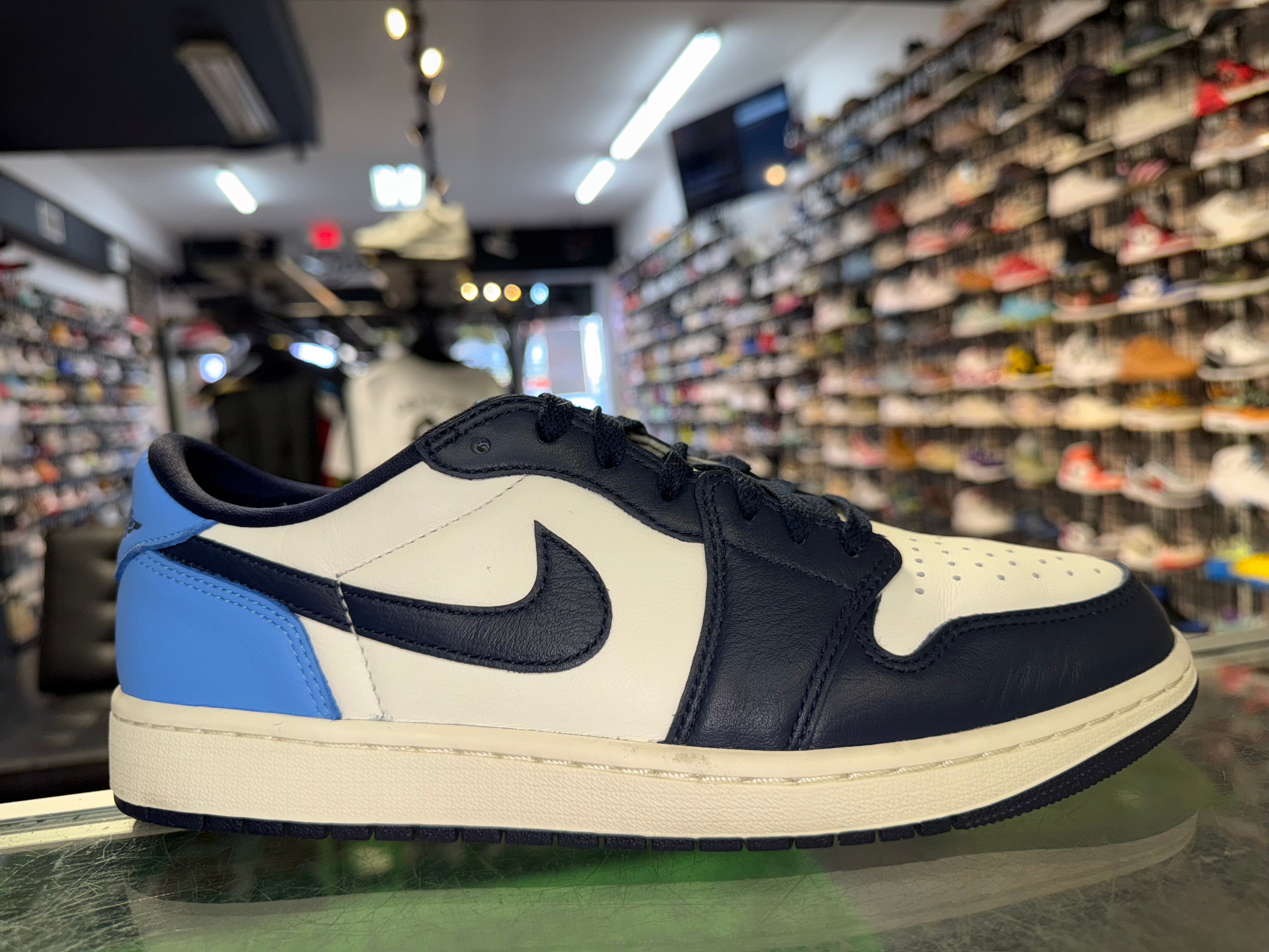 Size 10 Air Jordan 1 Low "Obsidian UNC"