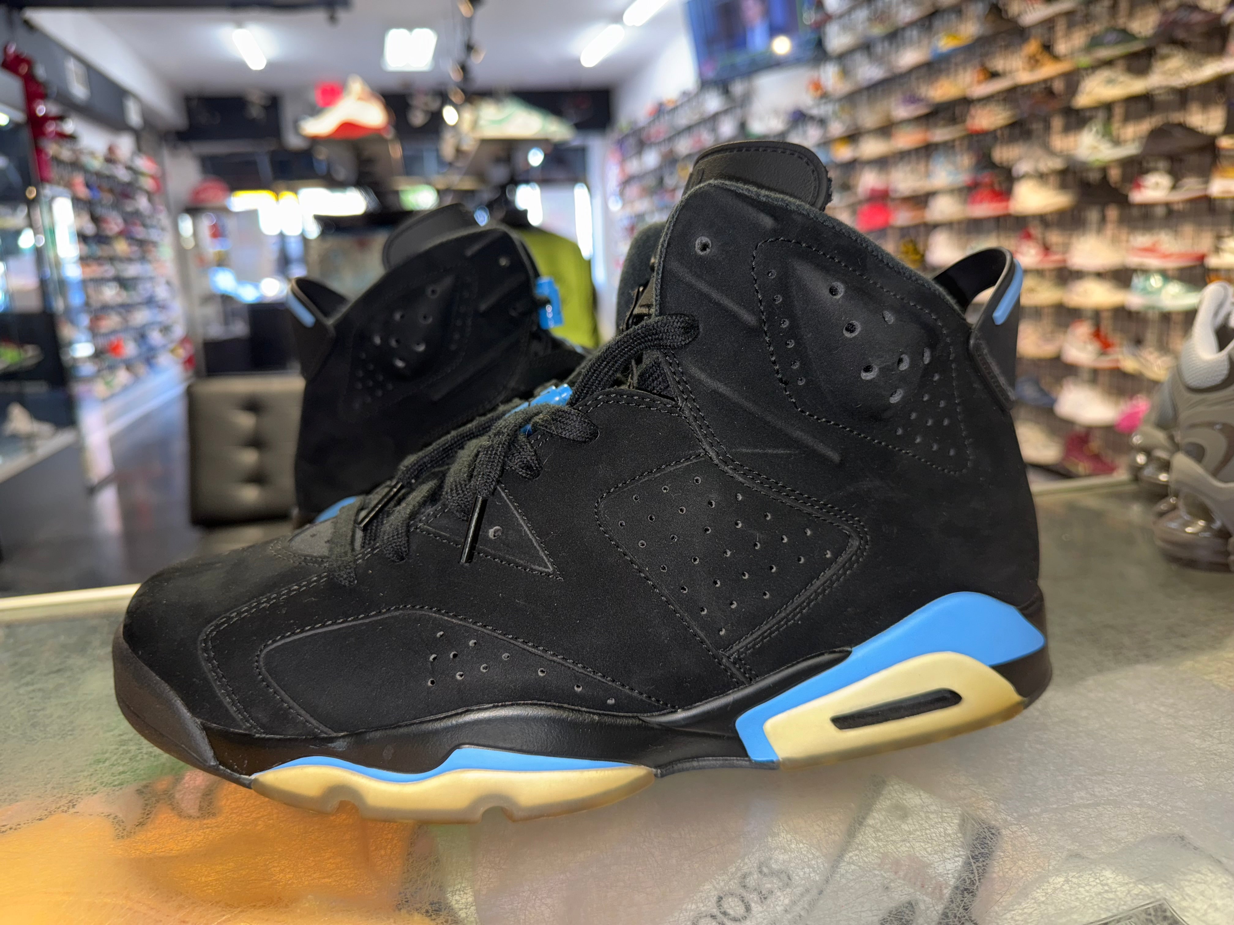 Size 11.5 Air Jordan 6 “Black UNC”