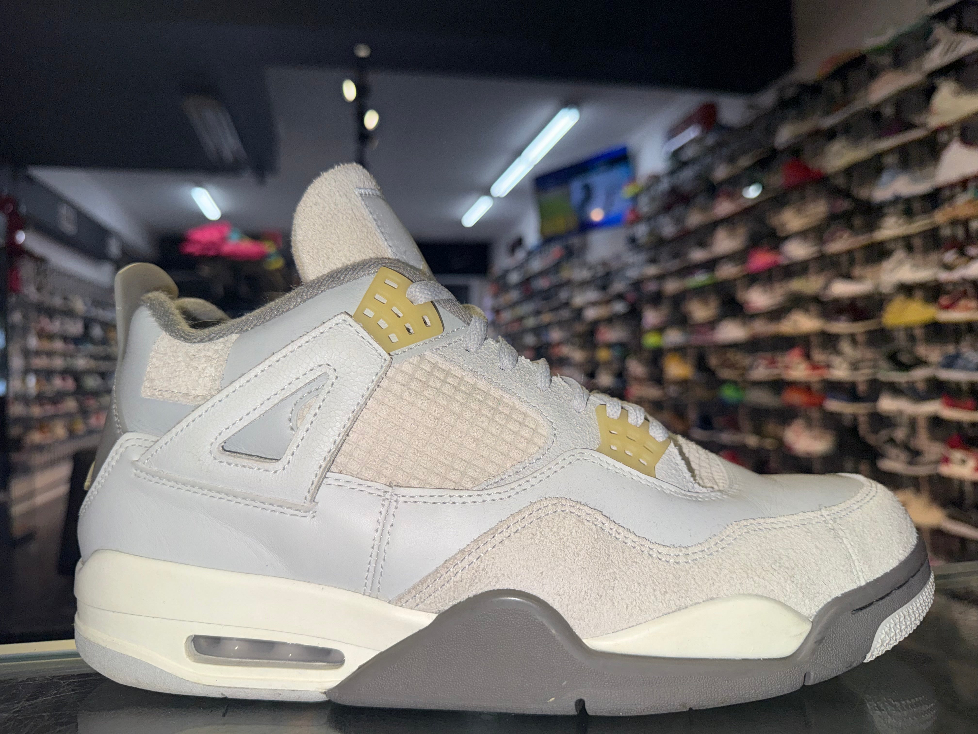 Size 12.5 Air Jordan 4 Craft "Photon Dust"