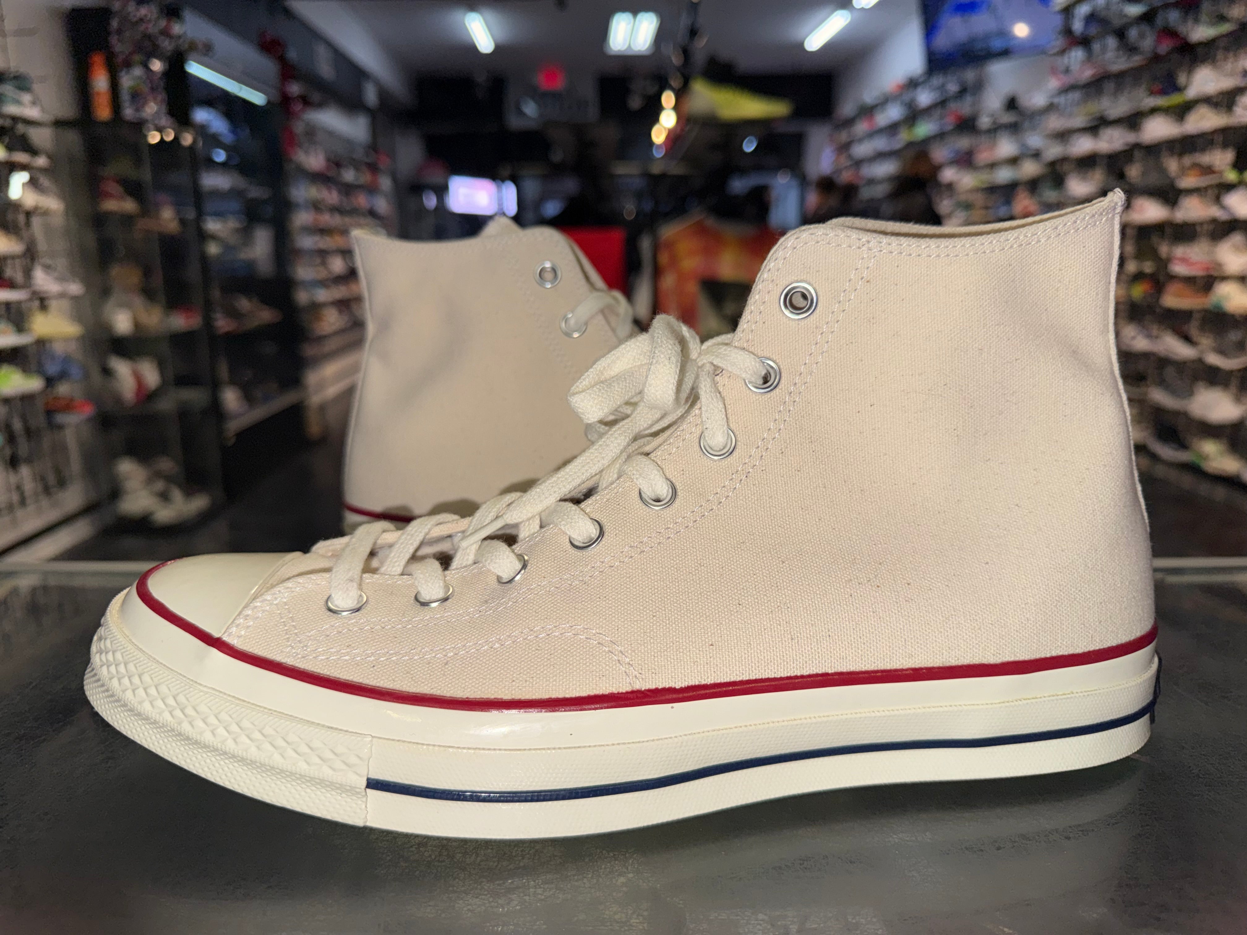Size 12 Converse All Star Hi "Cream"