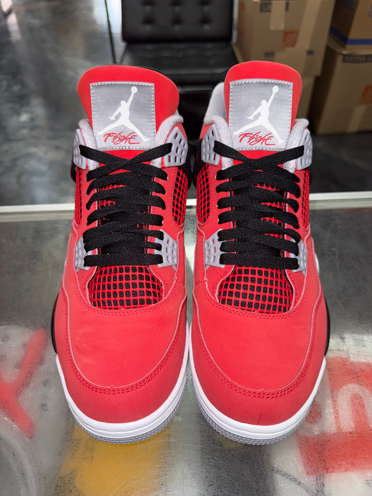 Air Jordan 4 Toro Bravo sneaker, pre-owned, size 10.5 – view 5