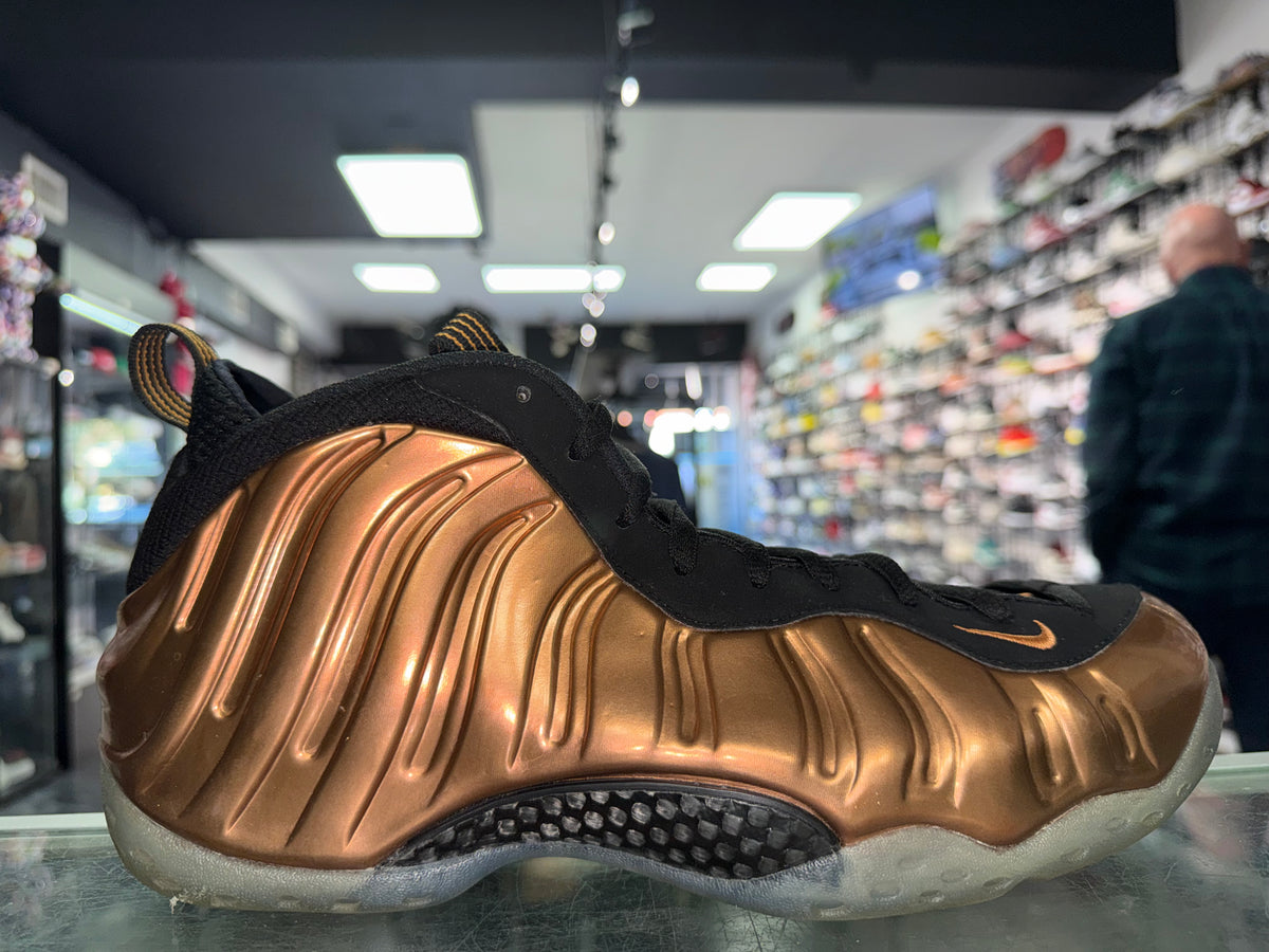 Nike Foamposite One Copper 2017 sneaker, pre-owned, size 10.5