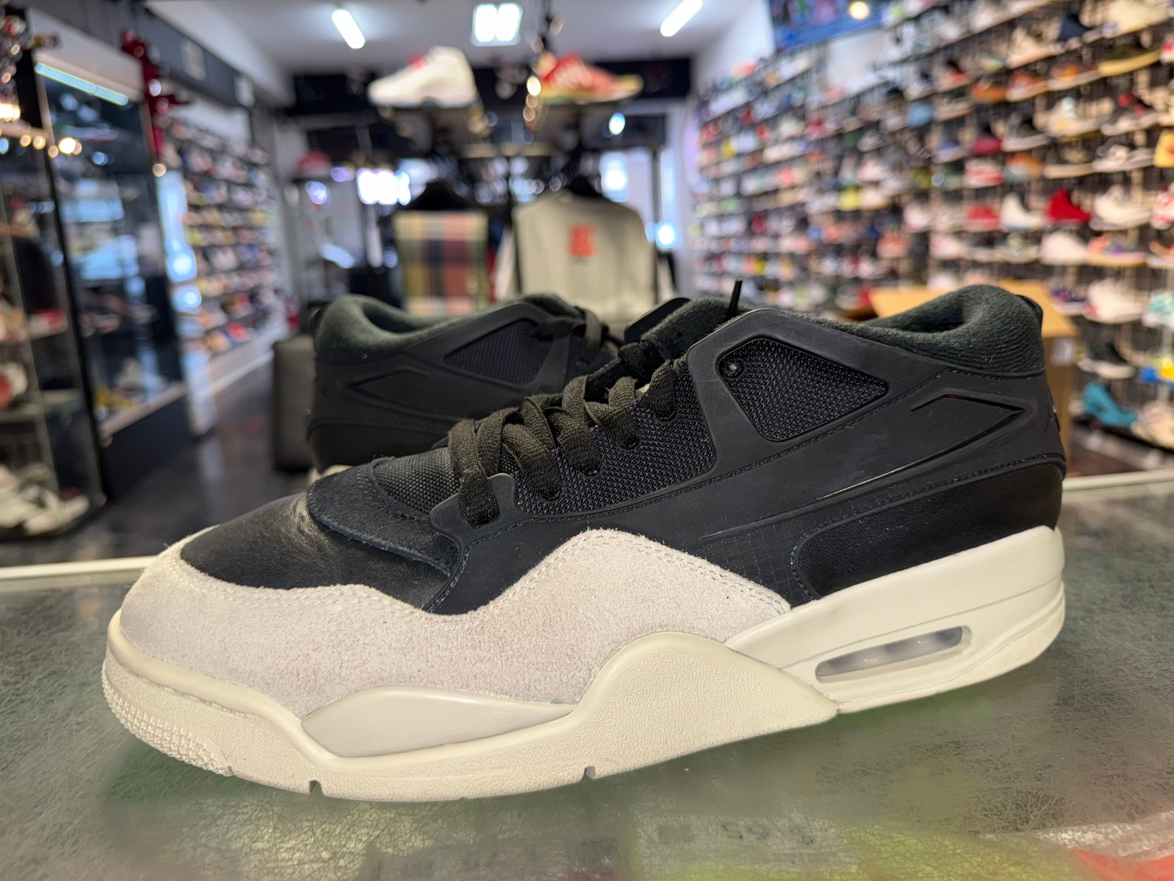 Size 12 Jordan 4 RM “Black Light Bone”