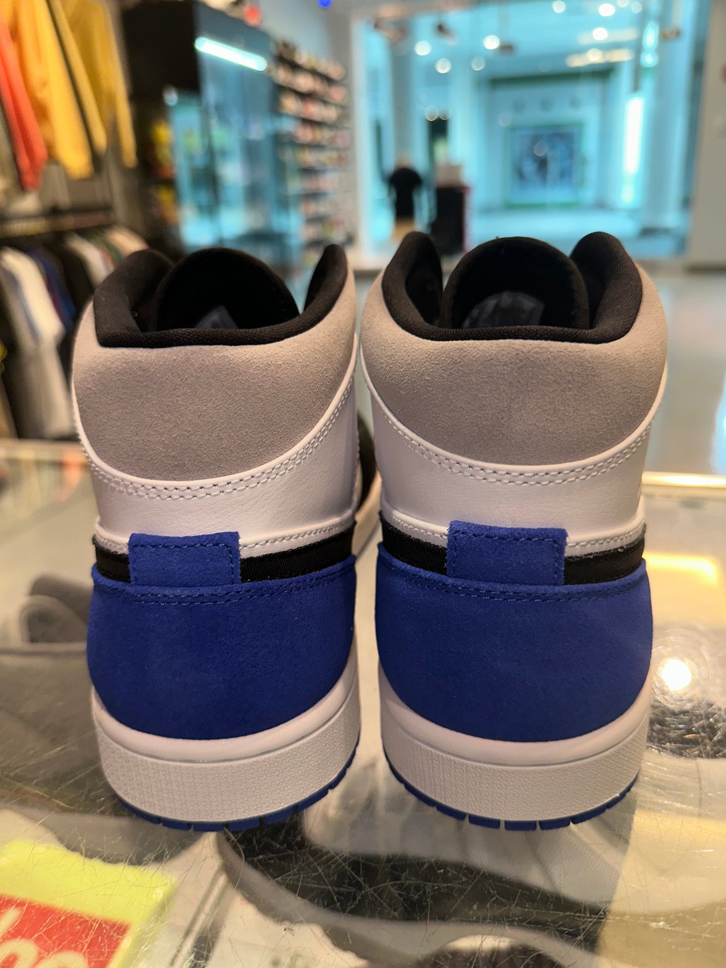 Size 10 Air Jordan 1 Mid SE “Royal Black Toe” Brand New (Mall)