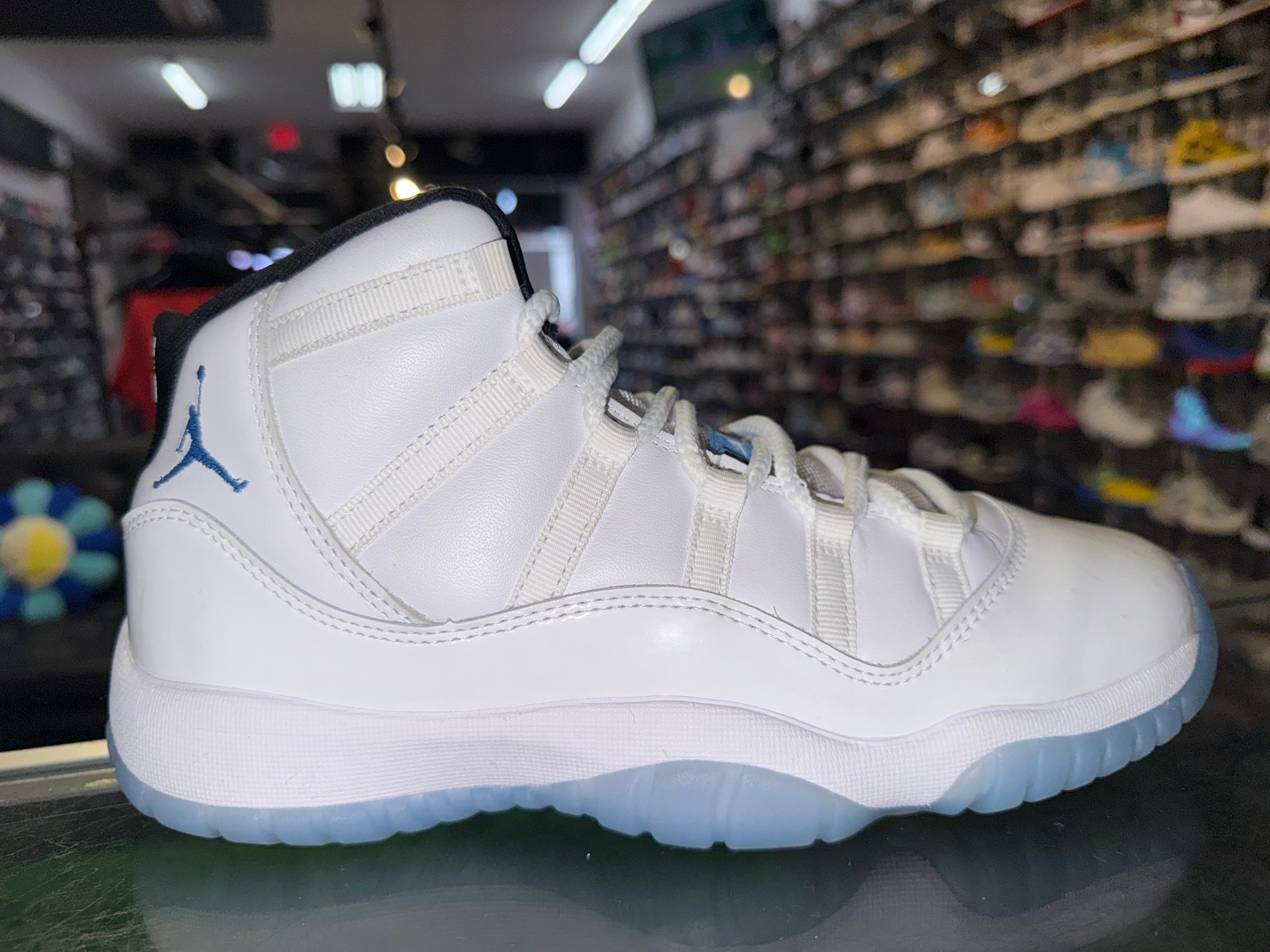 Size 7y Air Jordan 11 "Legend Blue" 2024