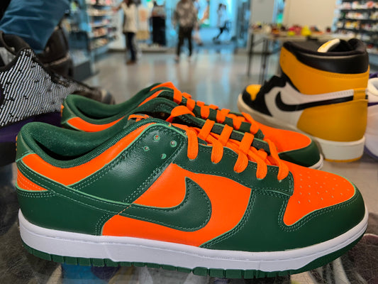 Size 11 Dunk Low “Miami Hurricanes” Brand New (Mall)