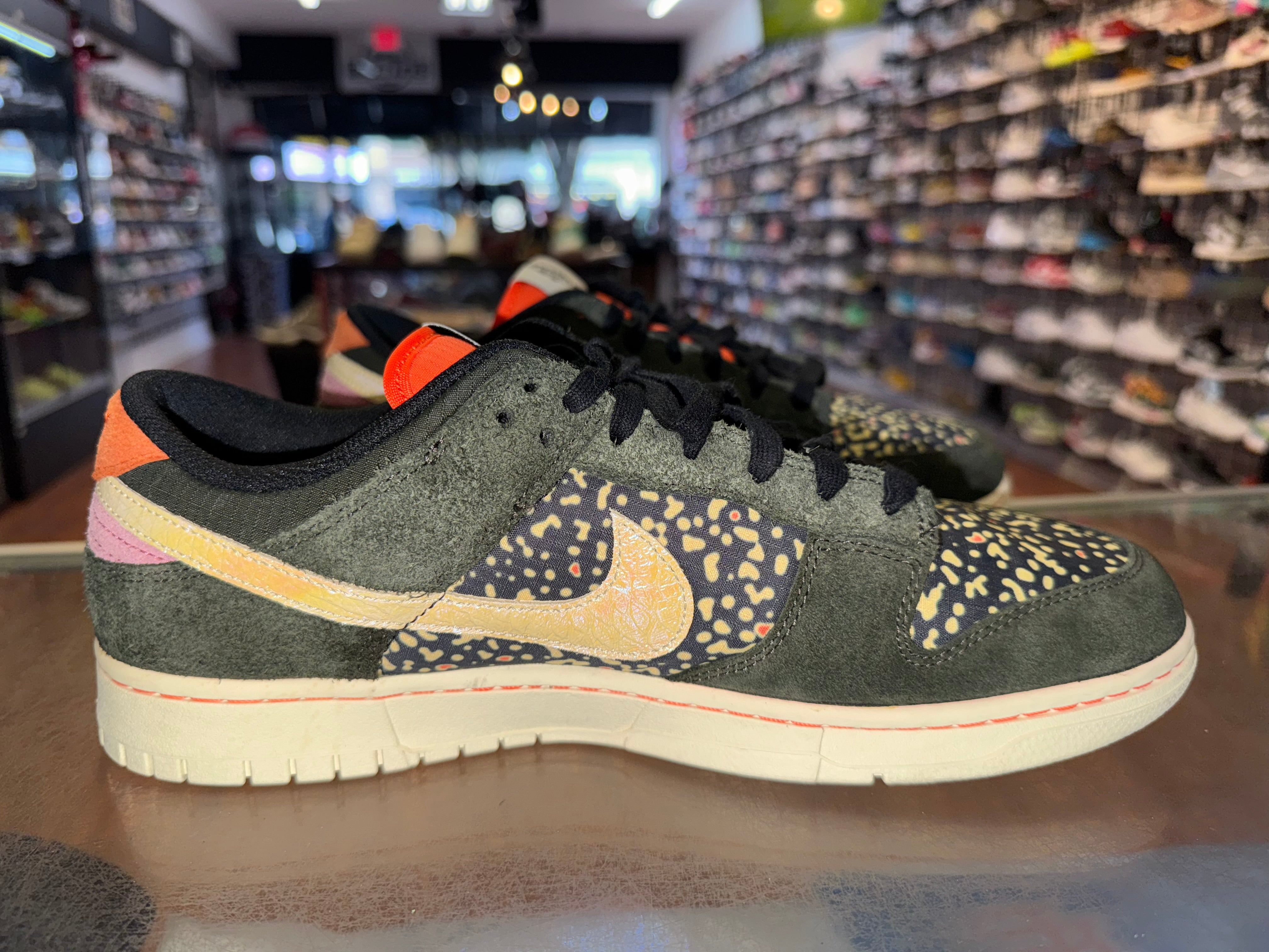 Size 12 Dunk Low "Gone Fishing Rainbow Trout"
