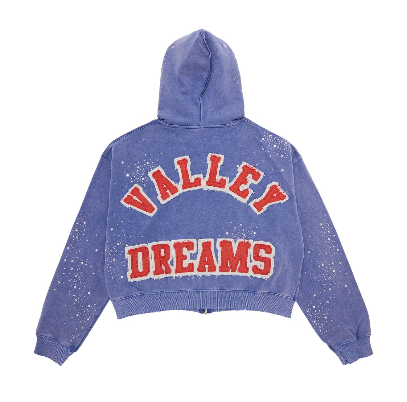 Size L Vale Forever Sea Cluster Zip Up “Light Blue” Brand New