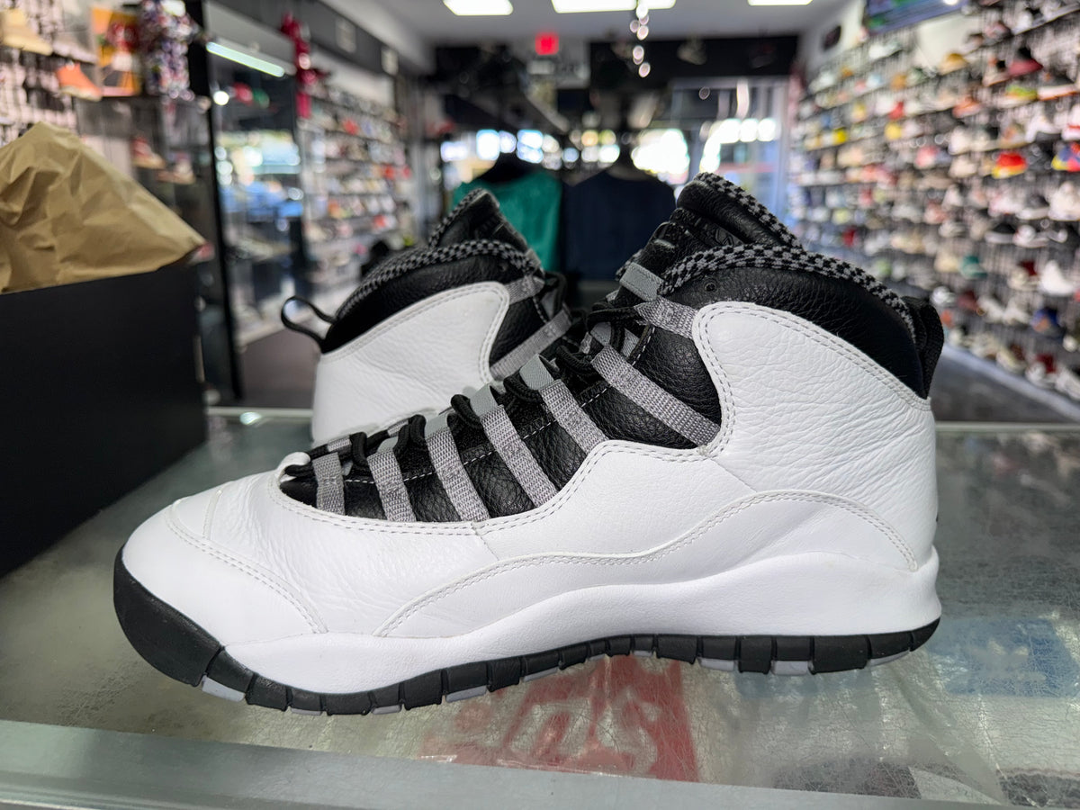 Air Jordan 10 Steel sneaker, pre-owned, size 11.5 – view 4