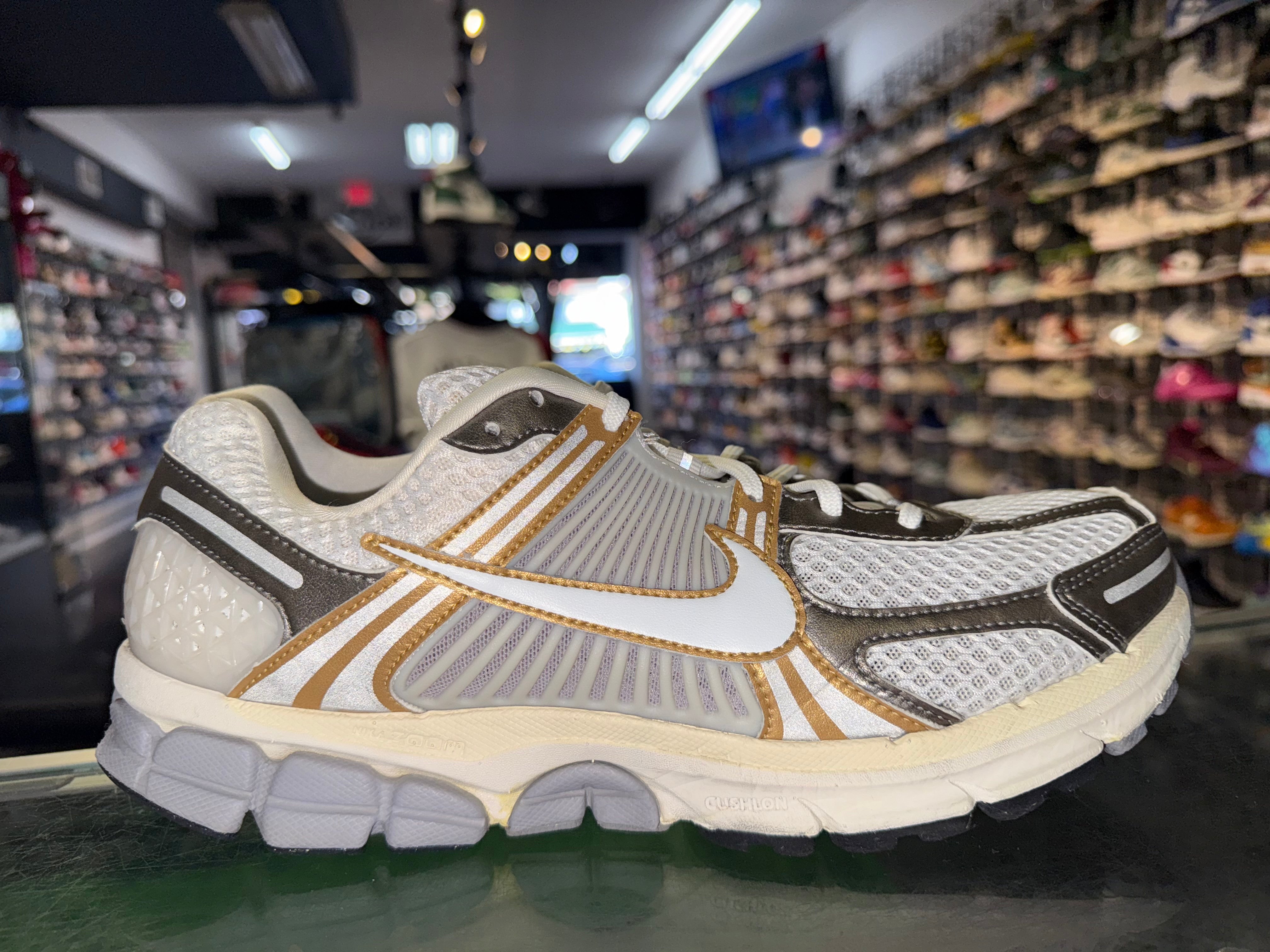 Size 11 Zoom Vomero 5 "Metallic Gold"