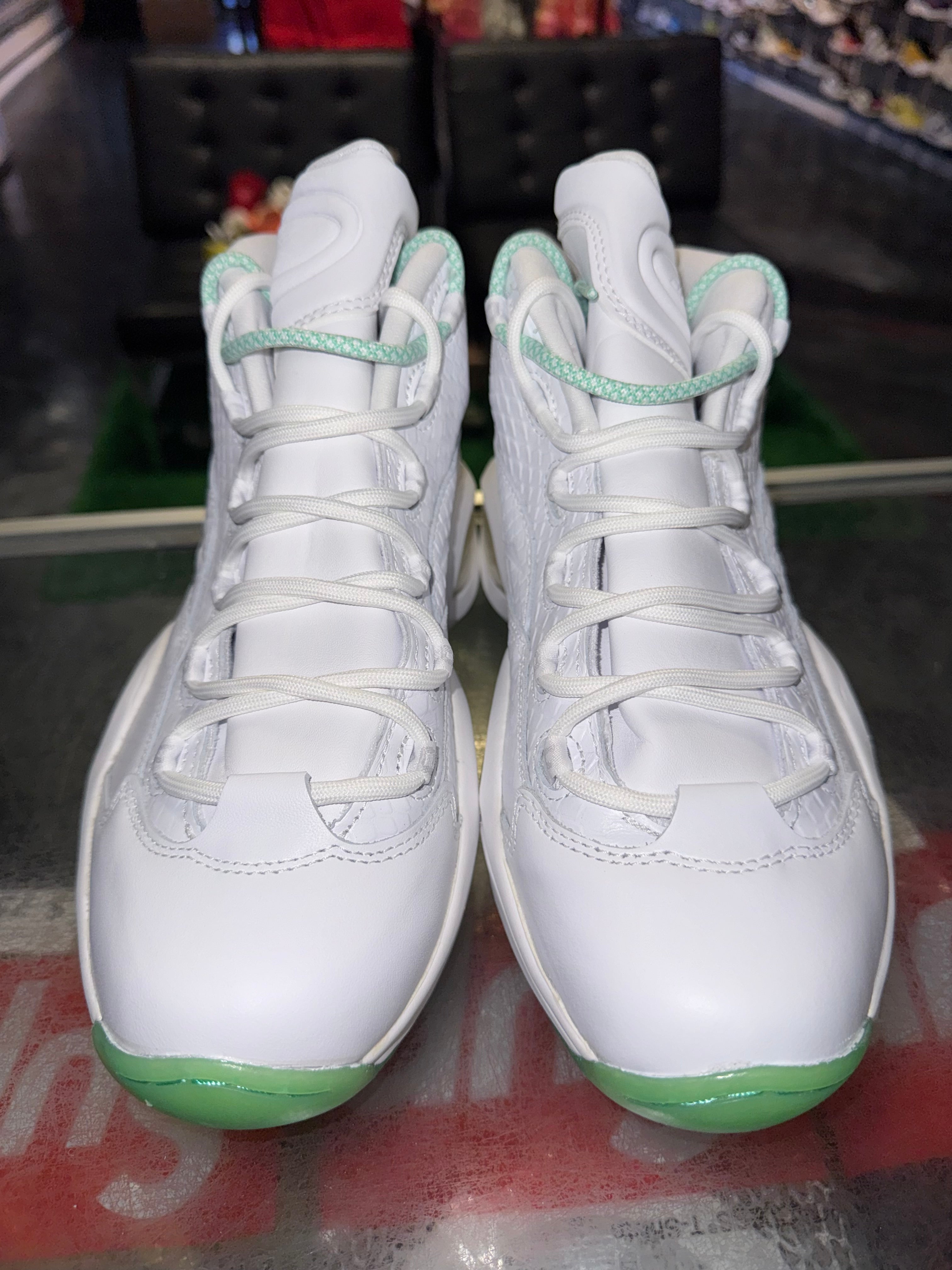 Size 8.5 Reebok Question Mid "White Mint Glow" Brand New