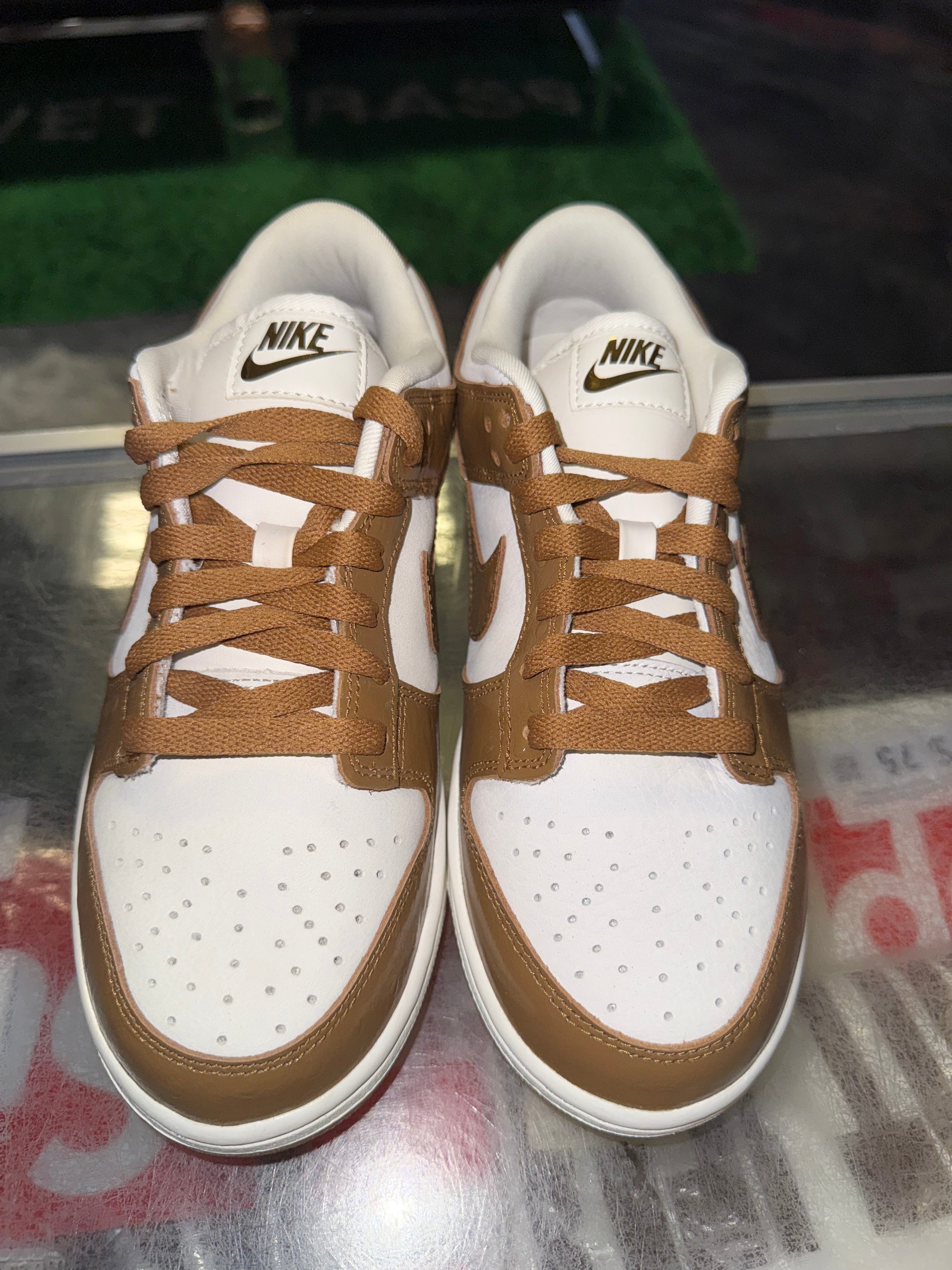 Size 5.5 (7W) Dunk Low LX "Brown Ostrich" Brand New
