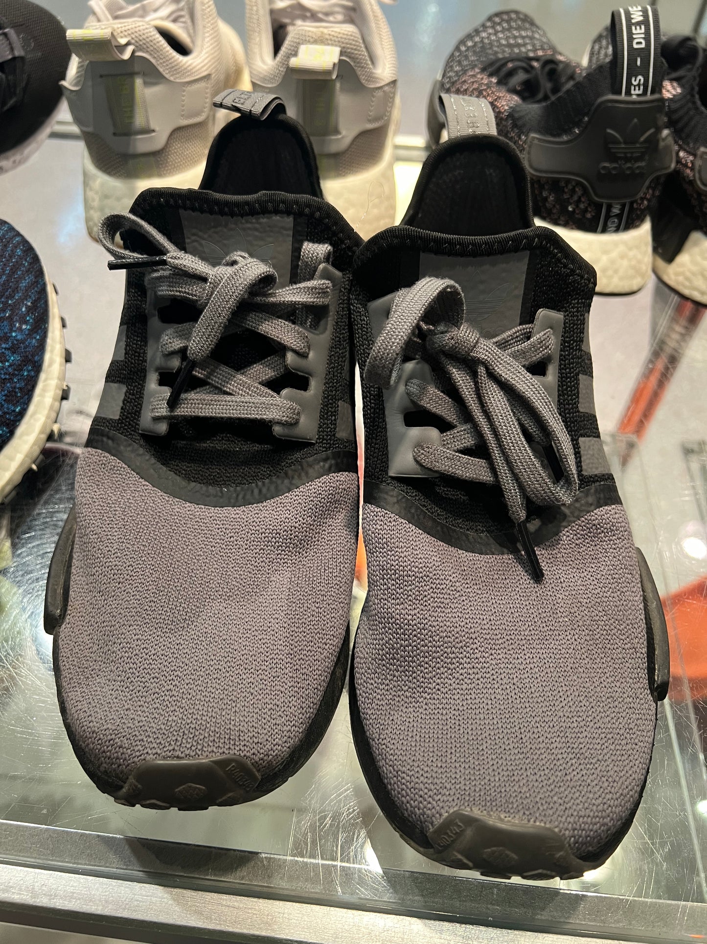 Size 9 Adidas NMD “Grey Black” (Mall)