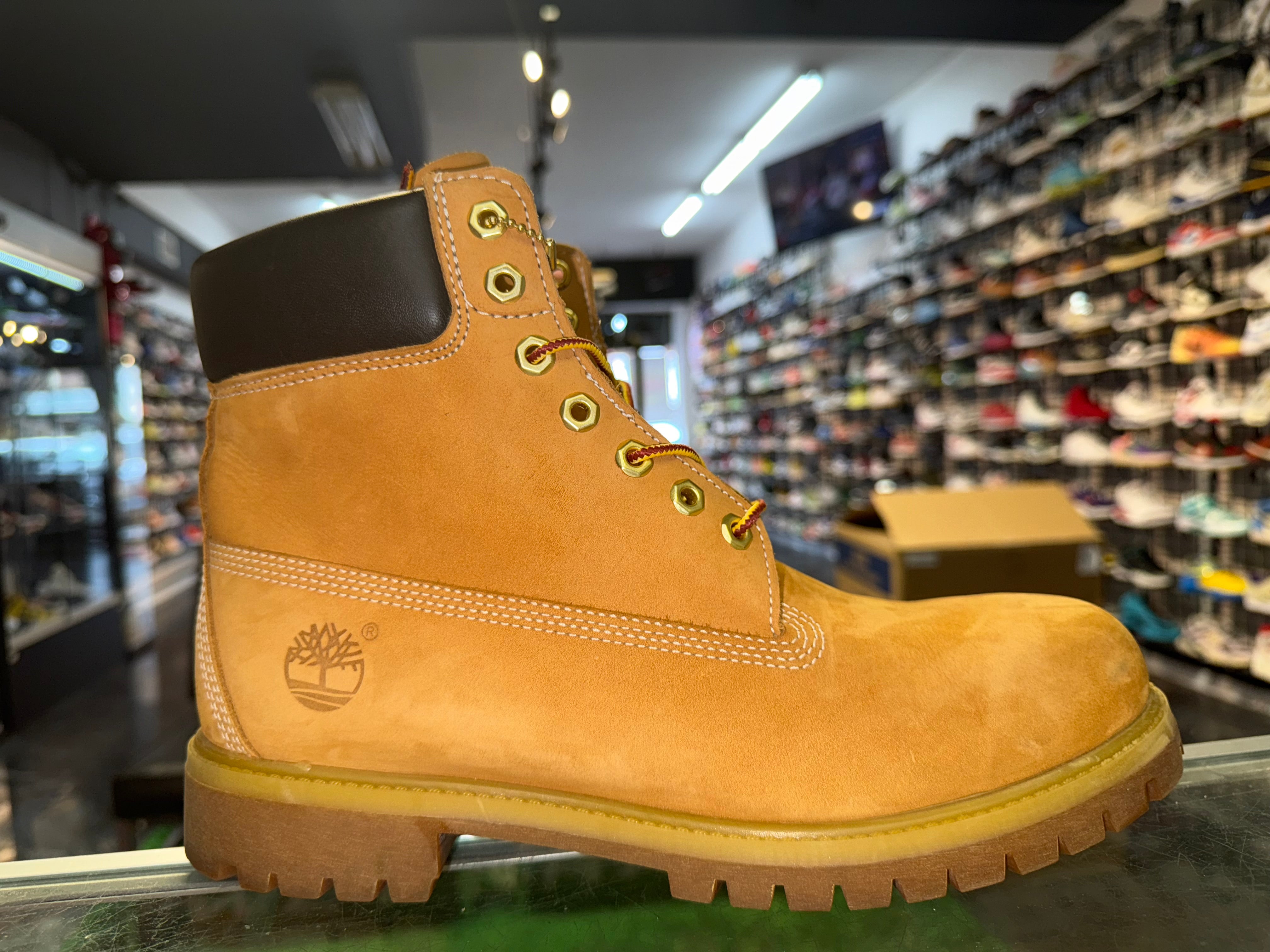 Size 10 Timberland 6 Inch Premium Boot “Wheat”
