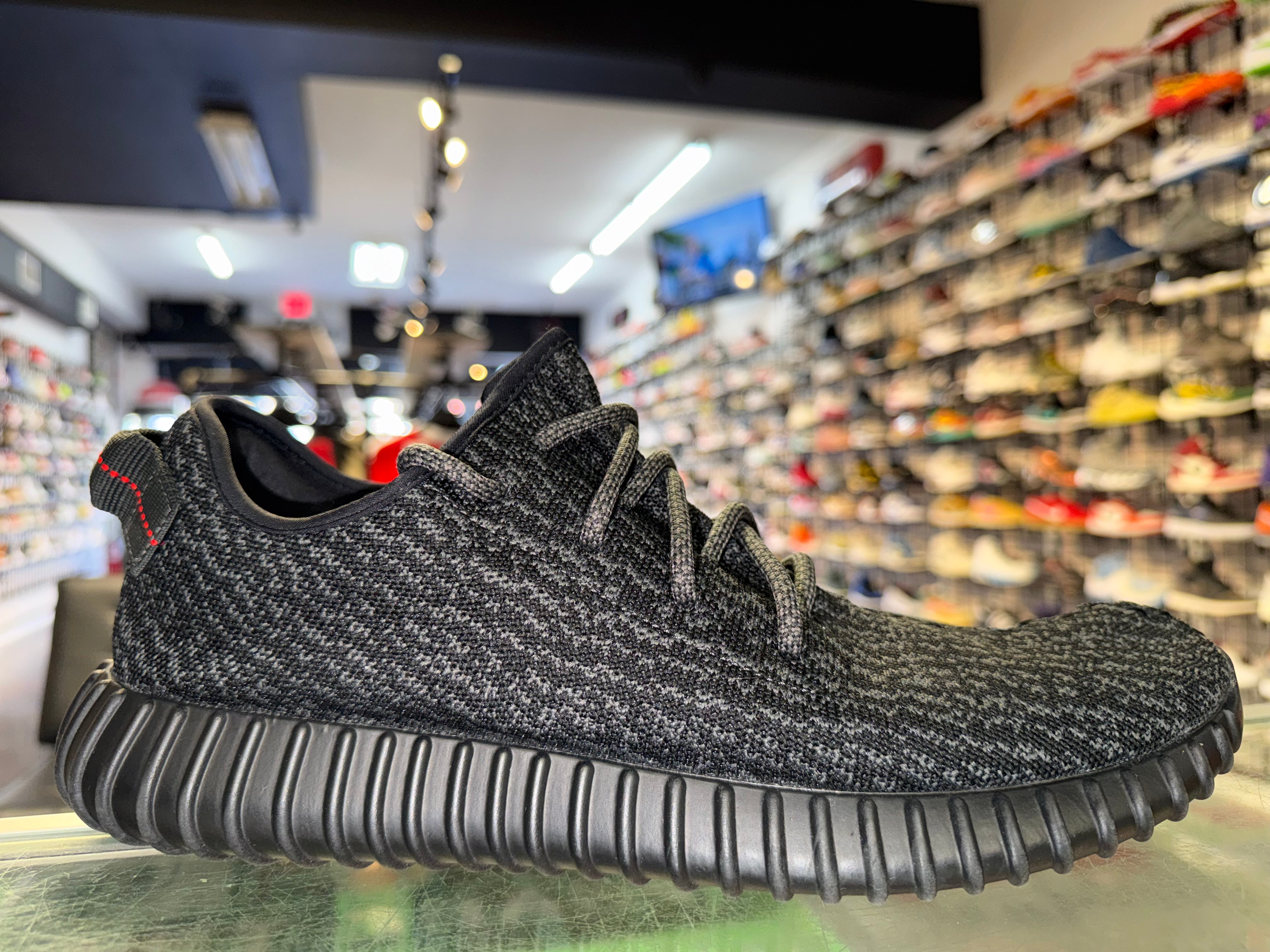 Size 11.5 Yeezy Boost 350 "Pirate Black"