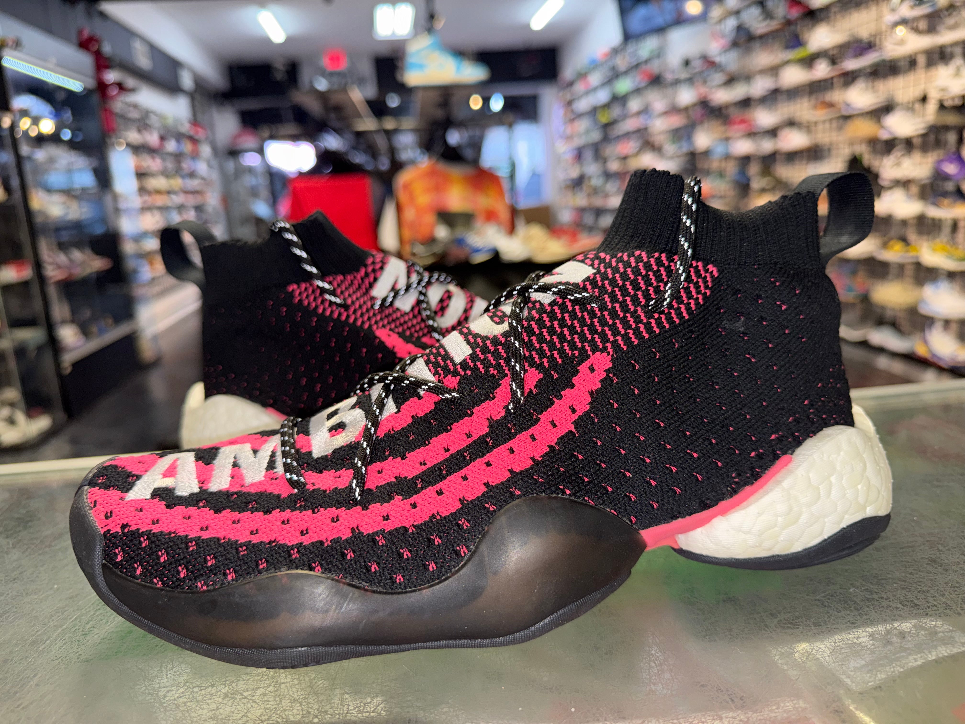 Size 8.5 Adidas Crazy BYW LVL X Pharell "Ambition Black"