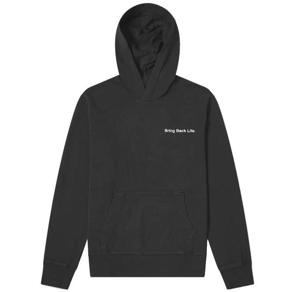 Size S (Fits M) Ksubi Bring Back Life Hoodie “Dark Grey”