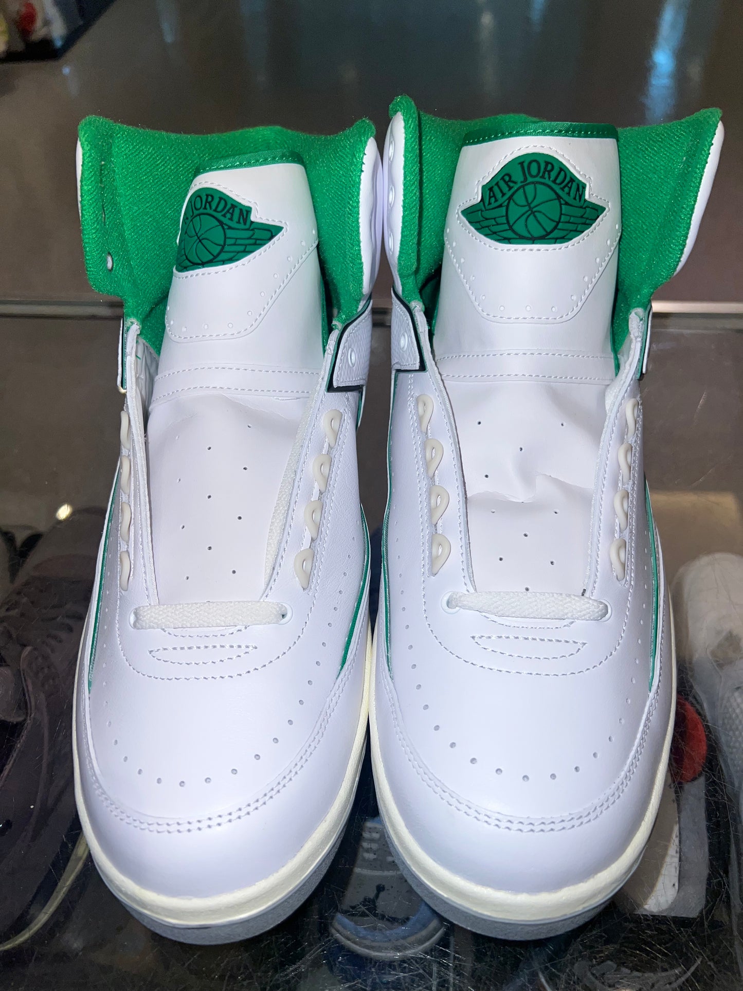 Size 13 Air Jordan 2 “Lucky Green” Brand New (Mall)