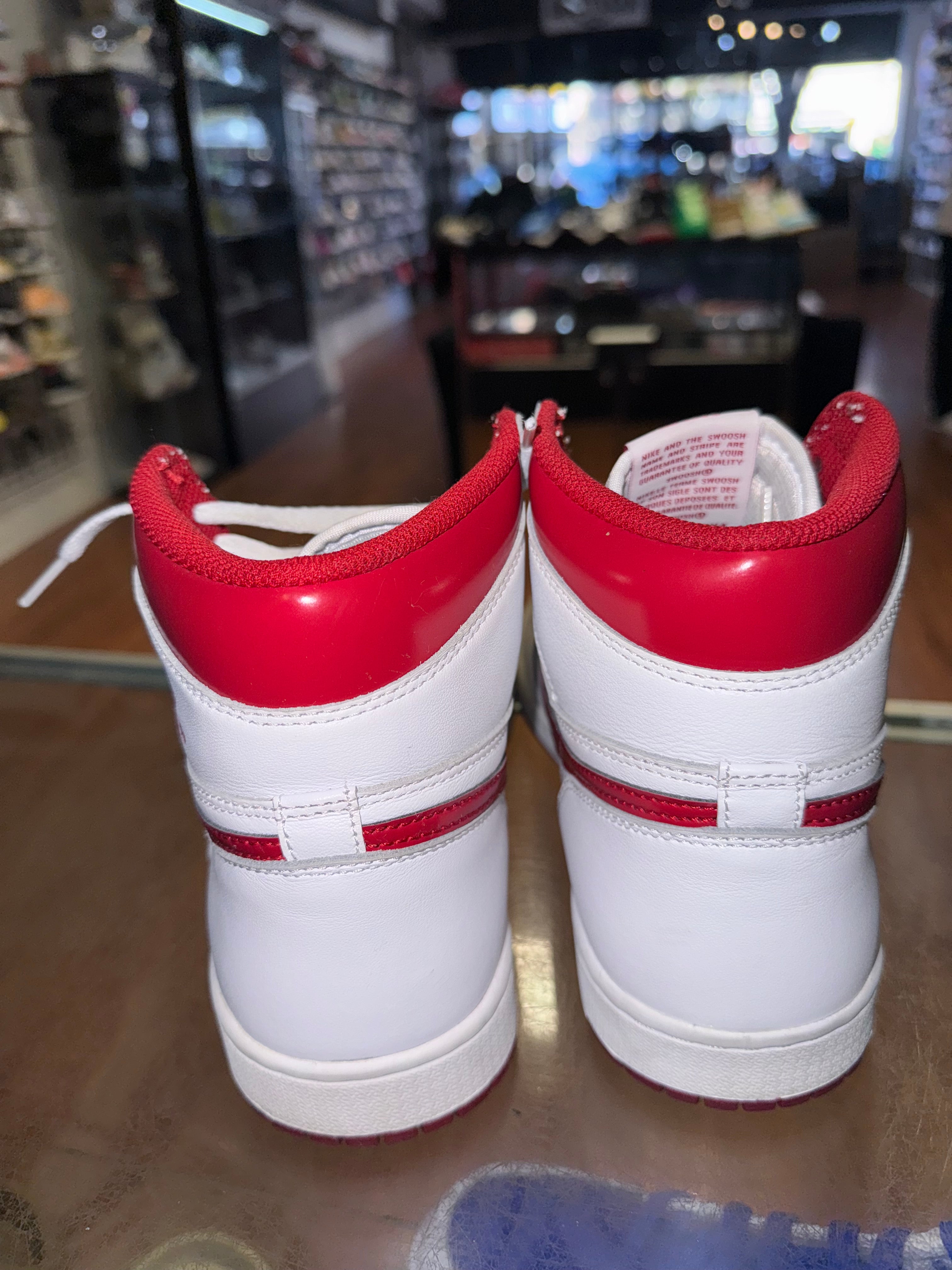 Size 8 Air Jordan 1 “Metallic Red”