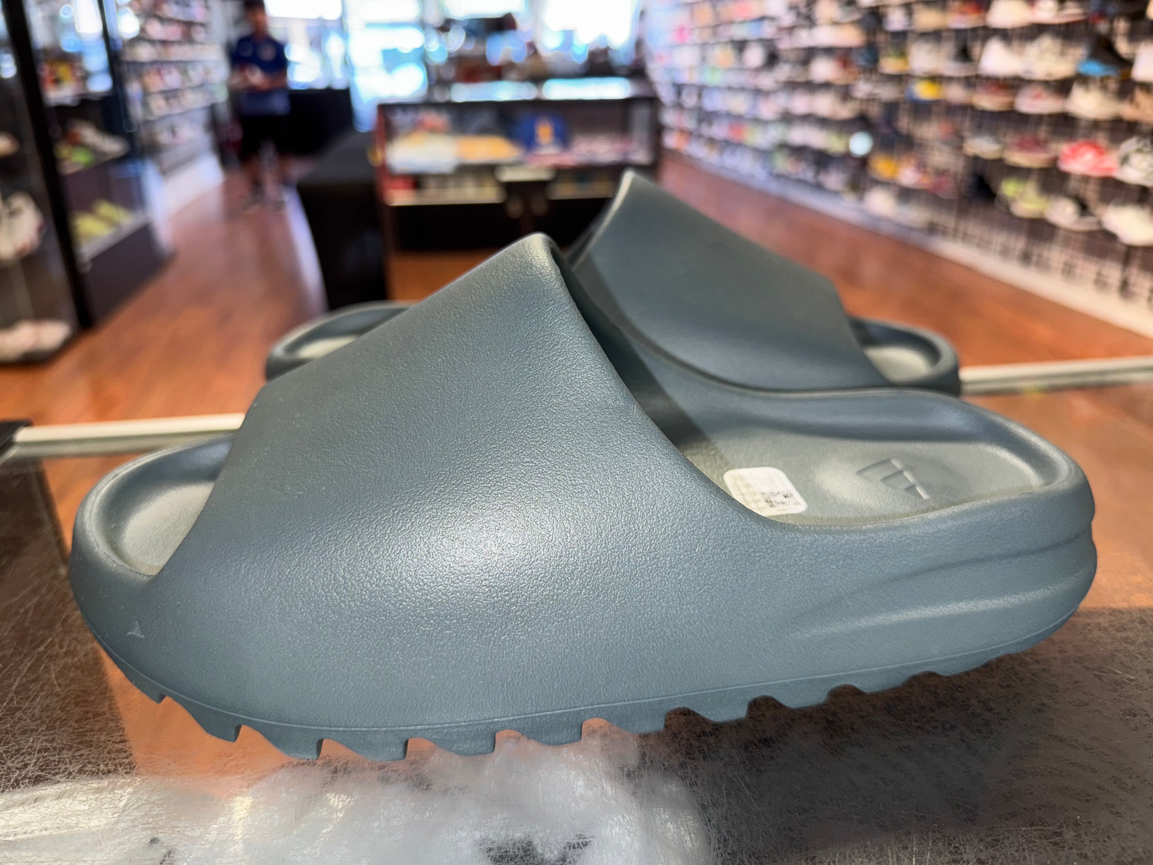 Size 10 Adidas Yeezy Slide “Slate Marine” Worn 1x