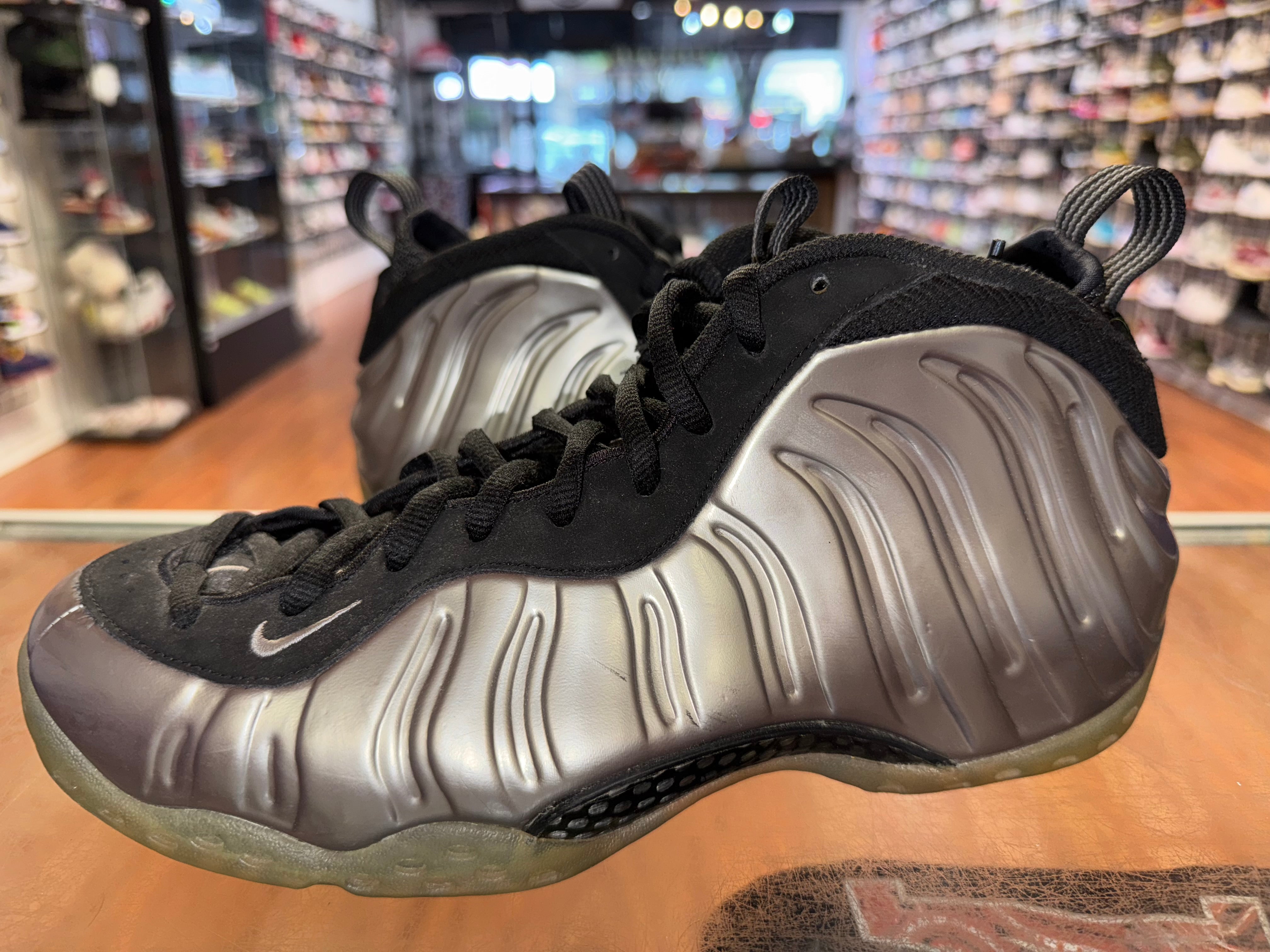 Size 10.5 Foamposite One "Pewter"