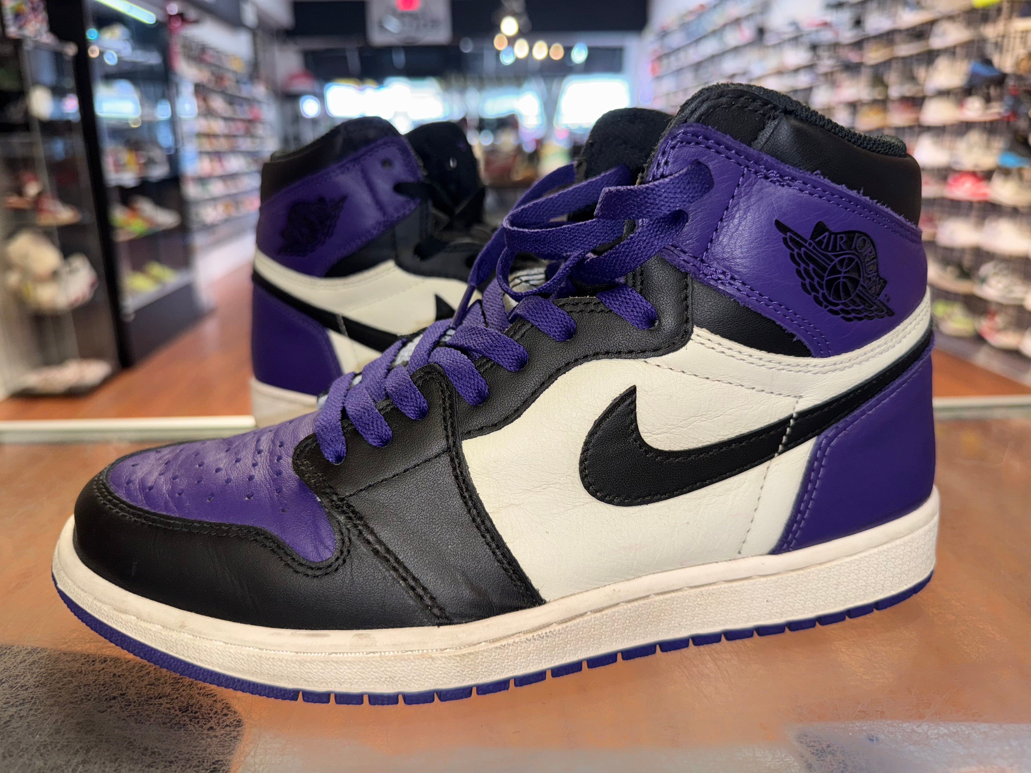 Size 10.5 Air Jordan 1 "Court Purple"