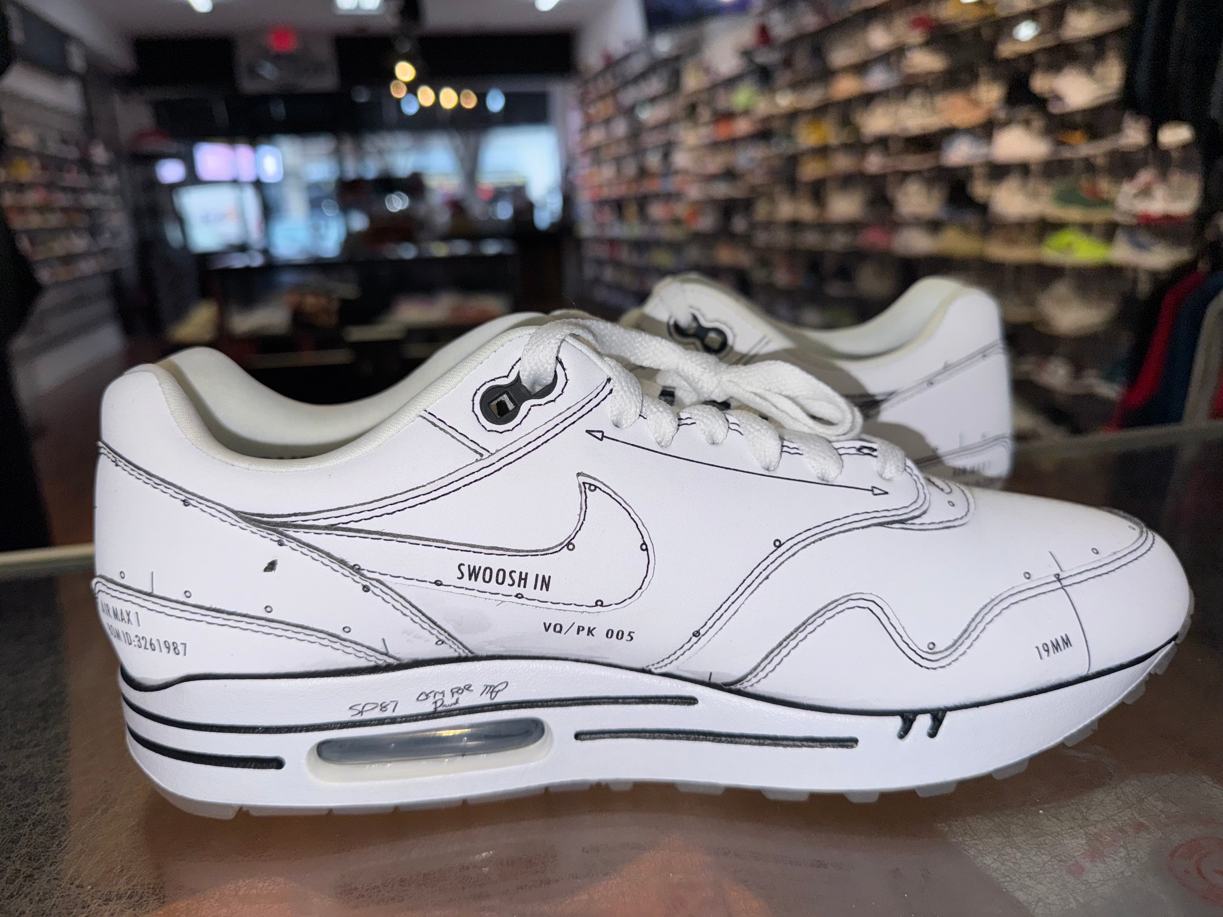 Size 10.5 Air Max 1 Tinker “Schematic”