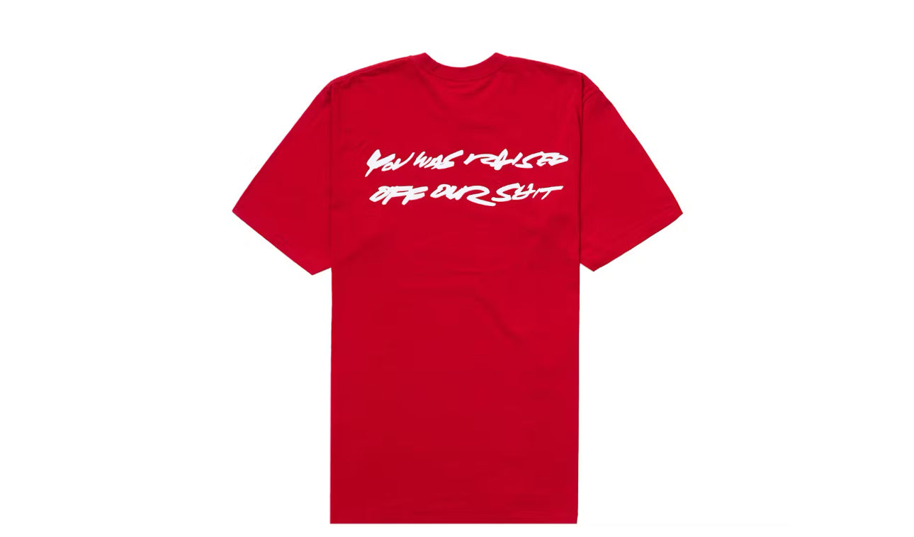 Size XL Supreme Futura Box Logo Tee “Red”