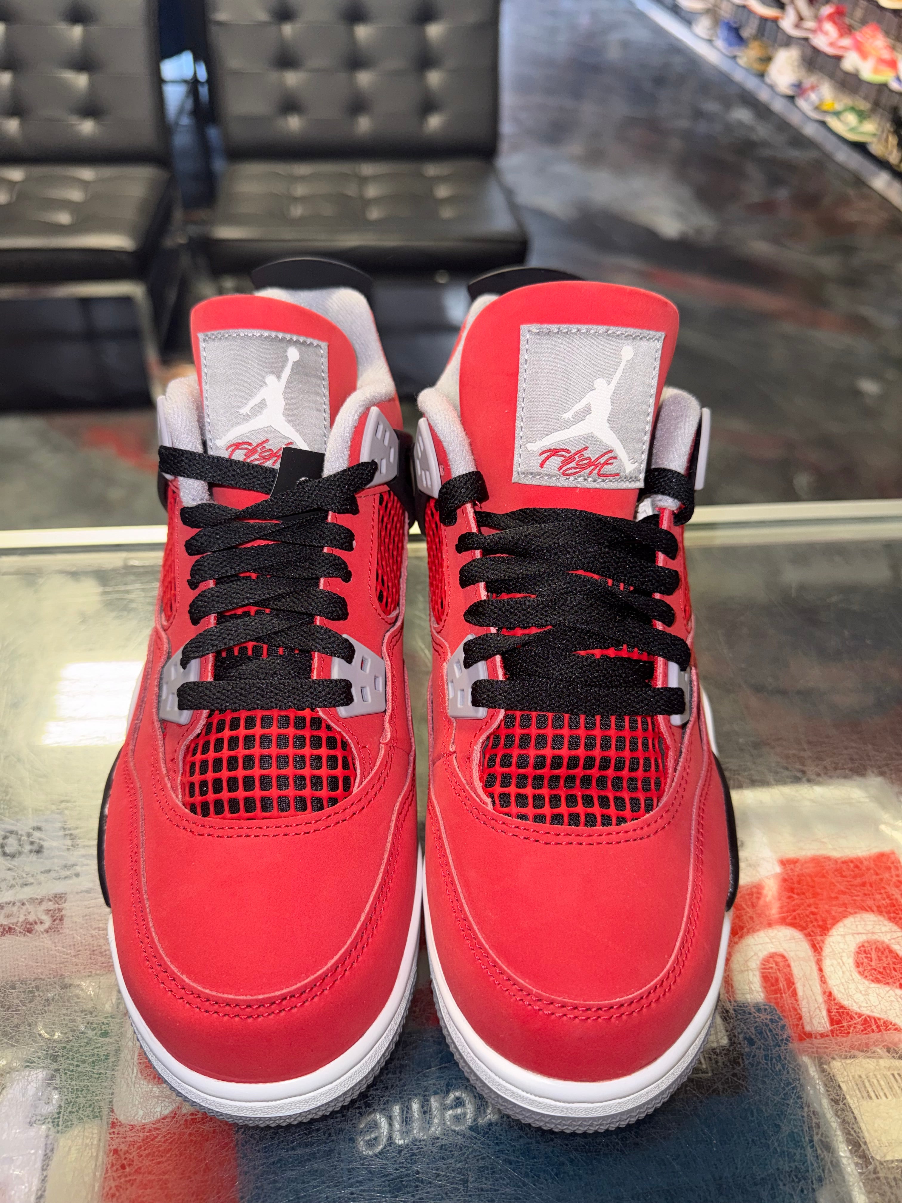 Size 6.5y Air Jordan 4 "Toro Bravo" Brand New