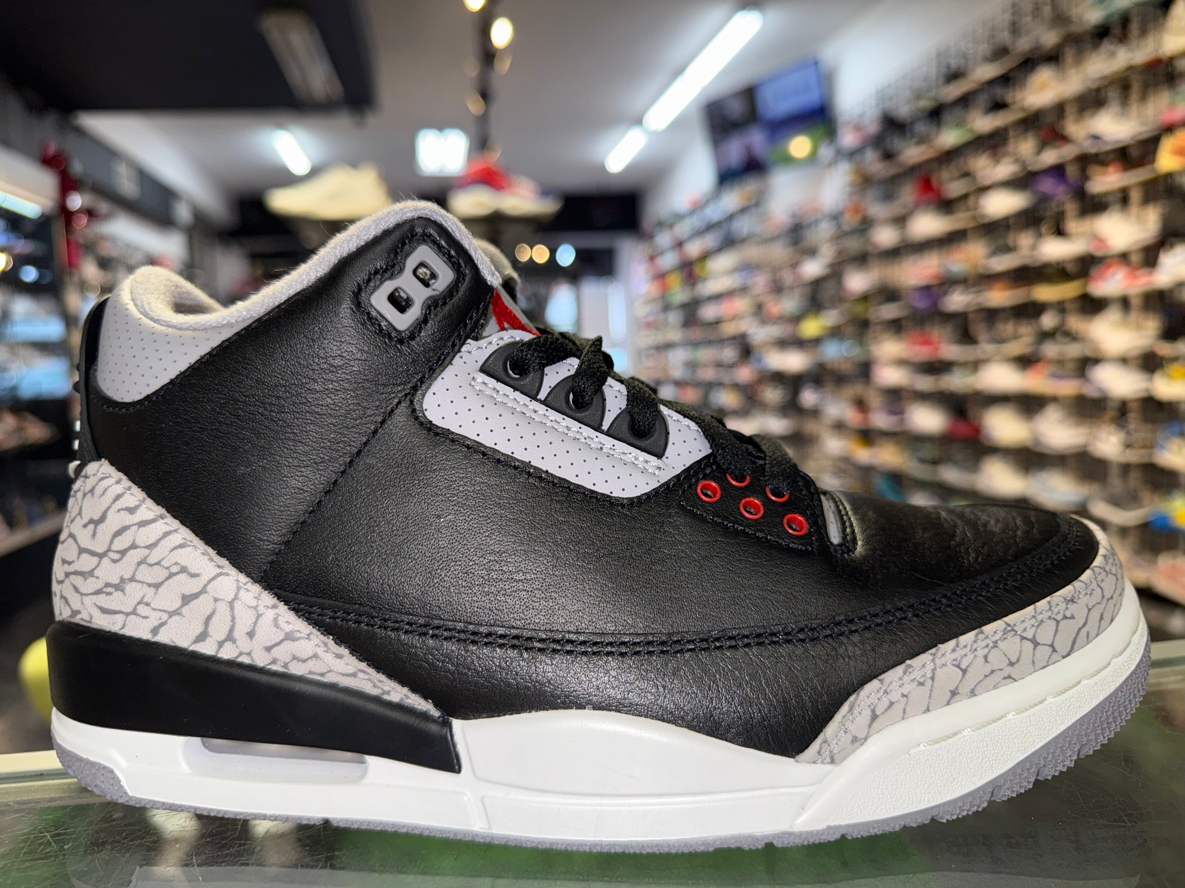 Size 8 Air Jordan 3 "Black Cement" Brand New