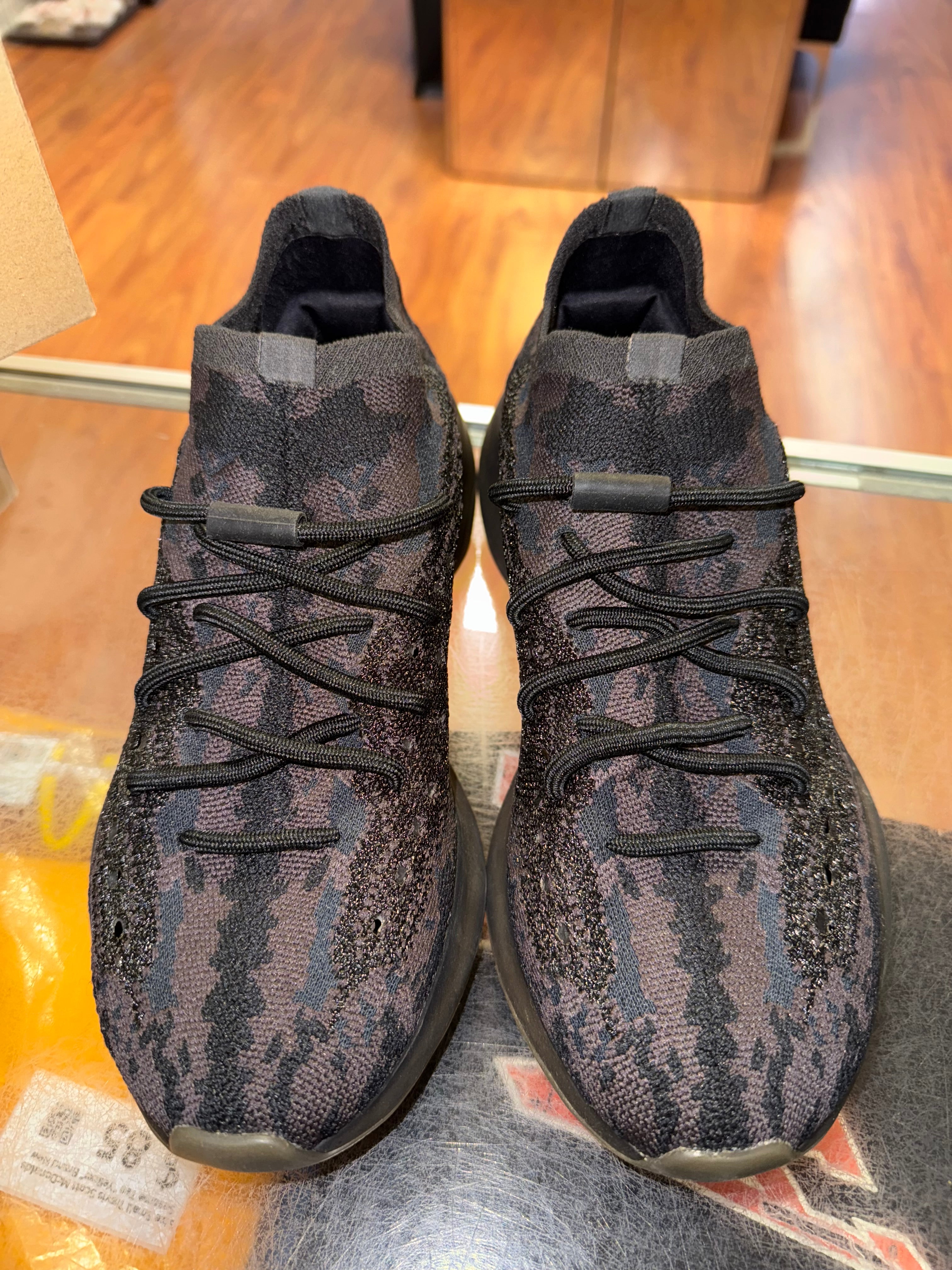Size 9 Yeezy Boost 380 "Onyx"