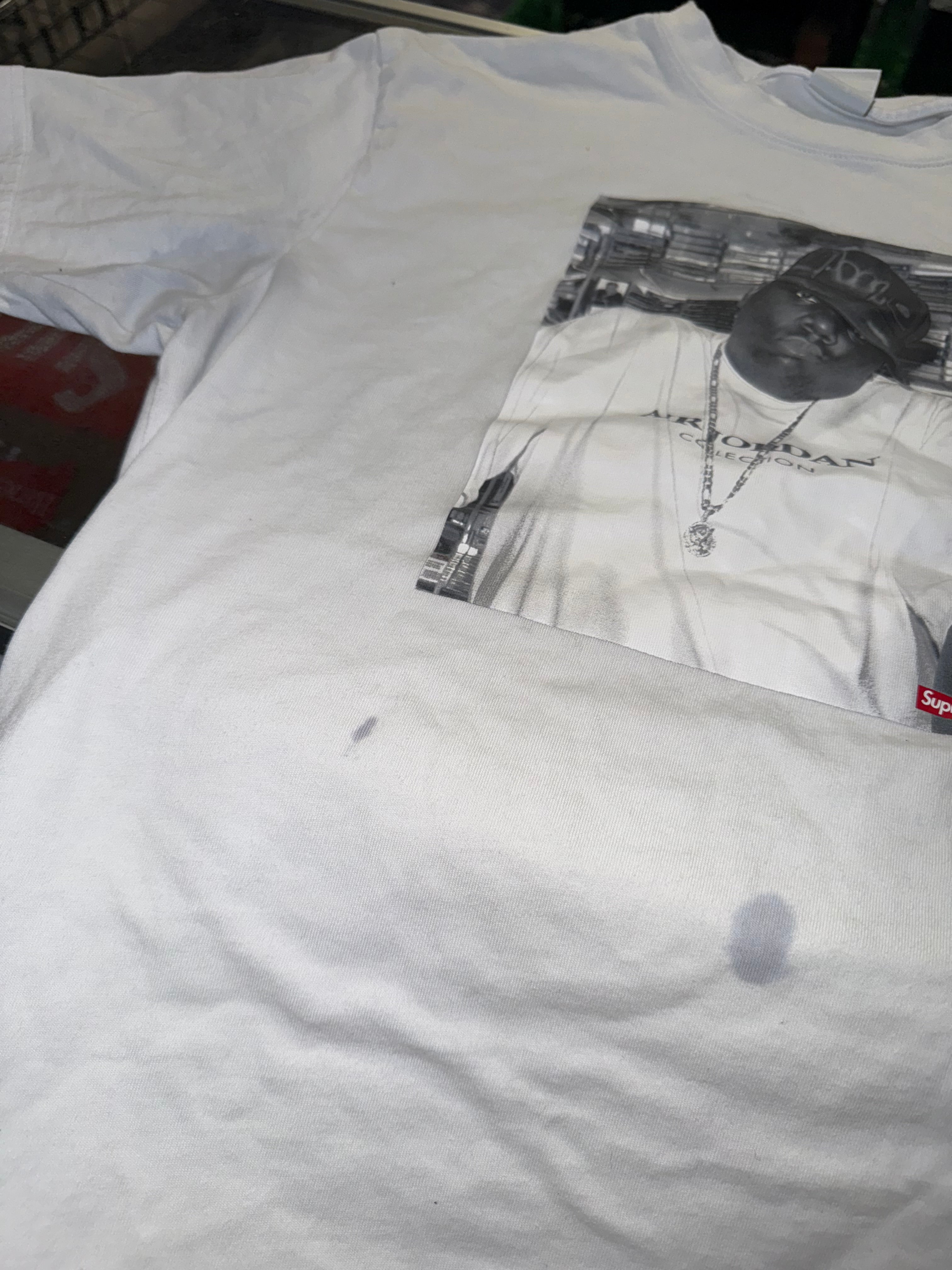 Medium Supreme Biggie Tee White