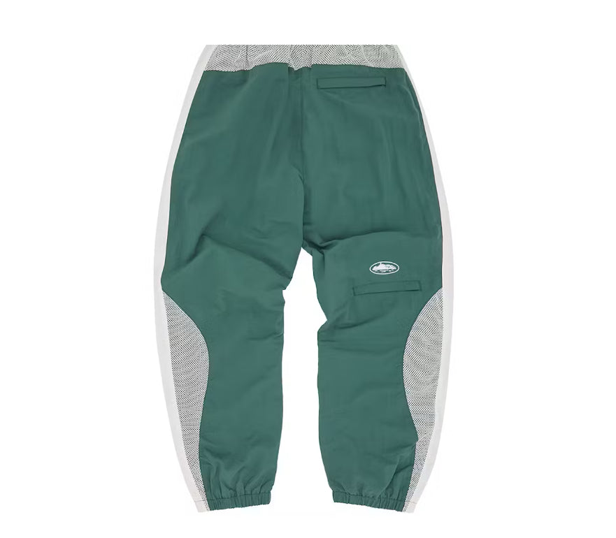 Size M Corteiz Olympic Shuku Pants “Green/White” Brand New