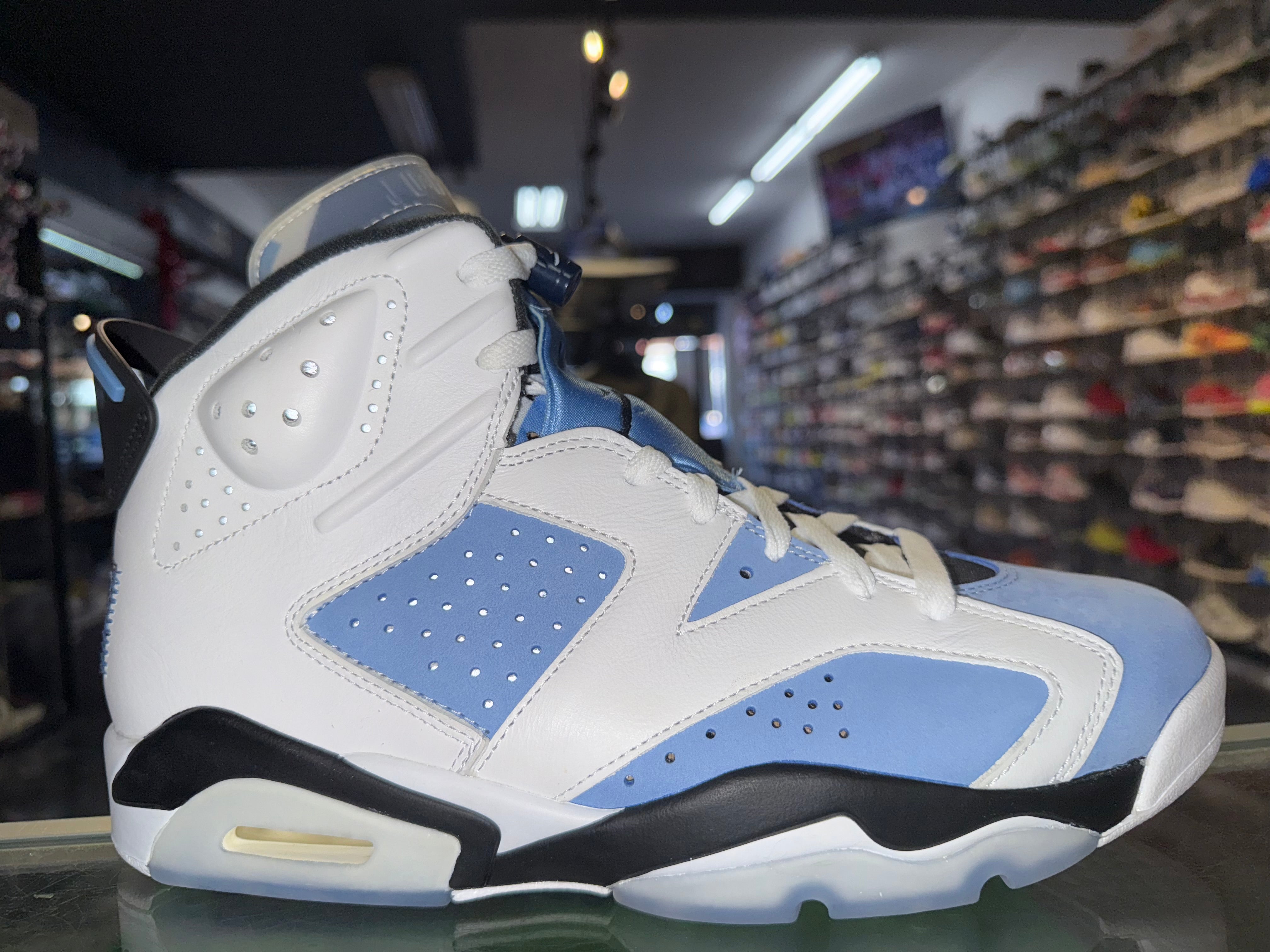 Size 10 Air Jordan 6 “UNC” Brand New