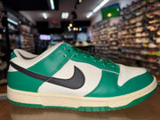 Size 9.5 Dunk Low Lottery Pack "Malachite Green"