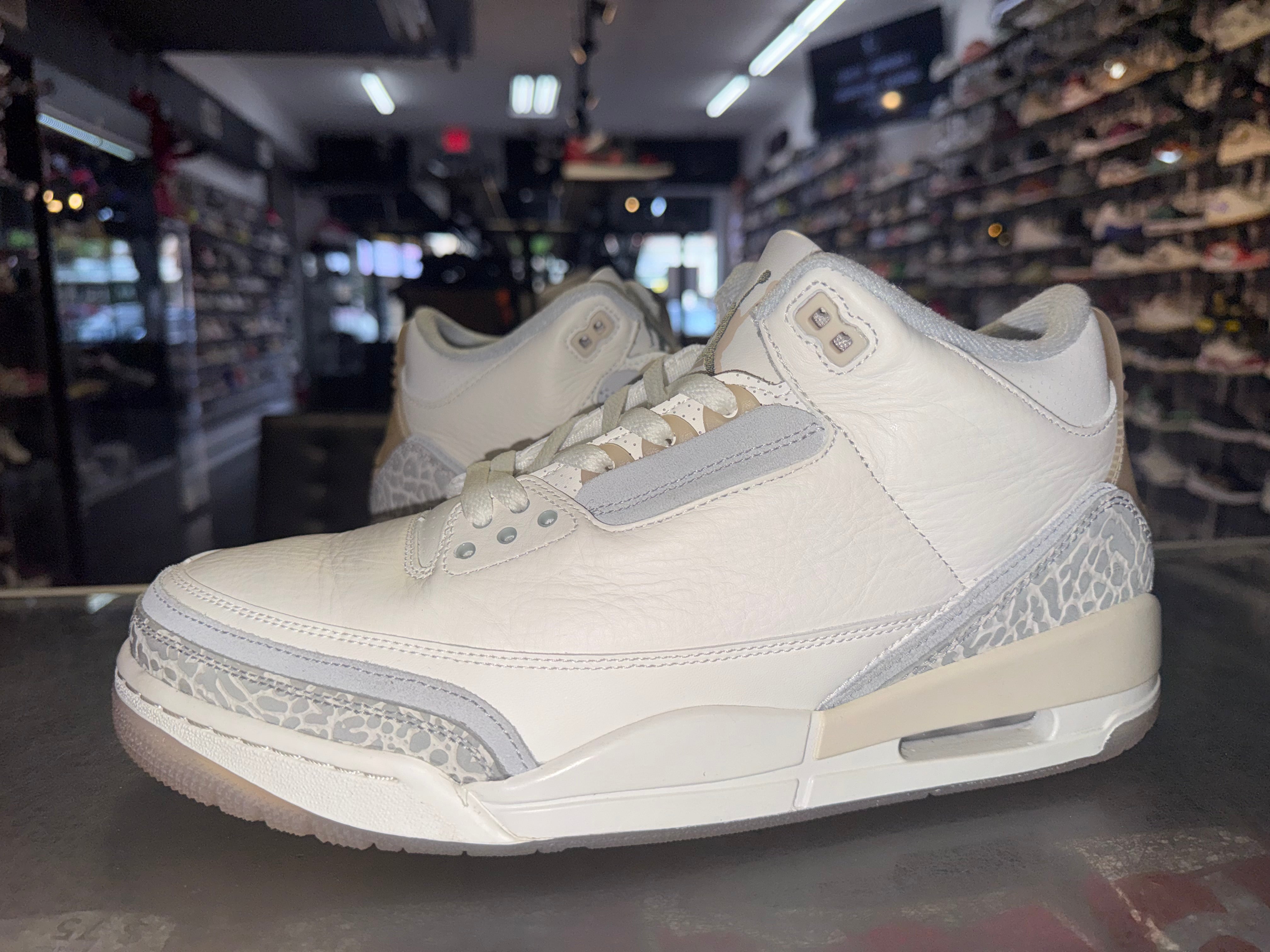 Size 11 Air Jordan 3 “Craft Ivory”