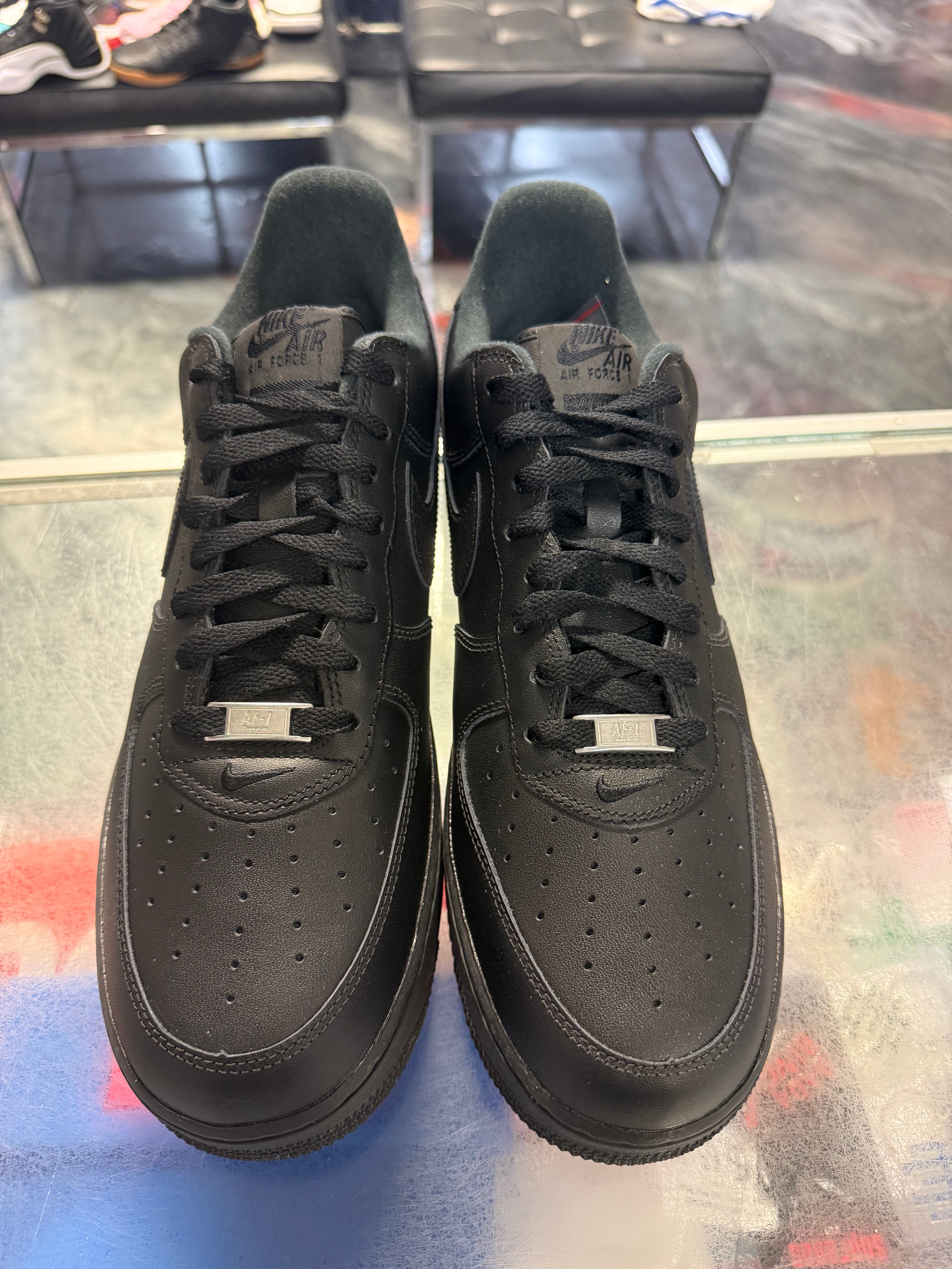 Size 12 Air Force 1 Supreme “Black” Brand New – Direct Kicks