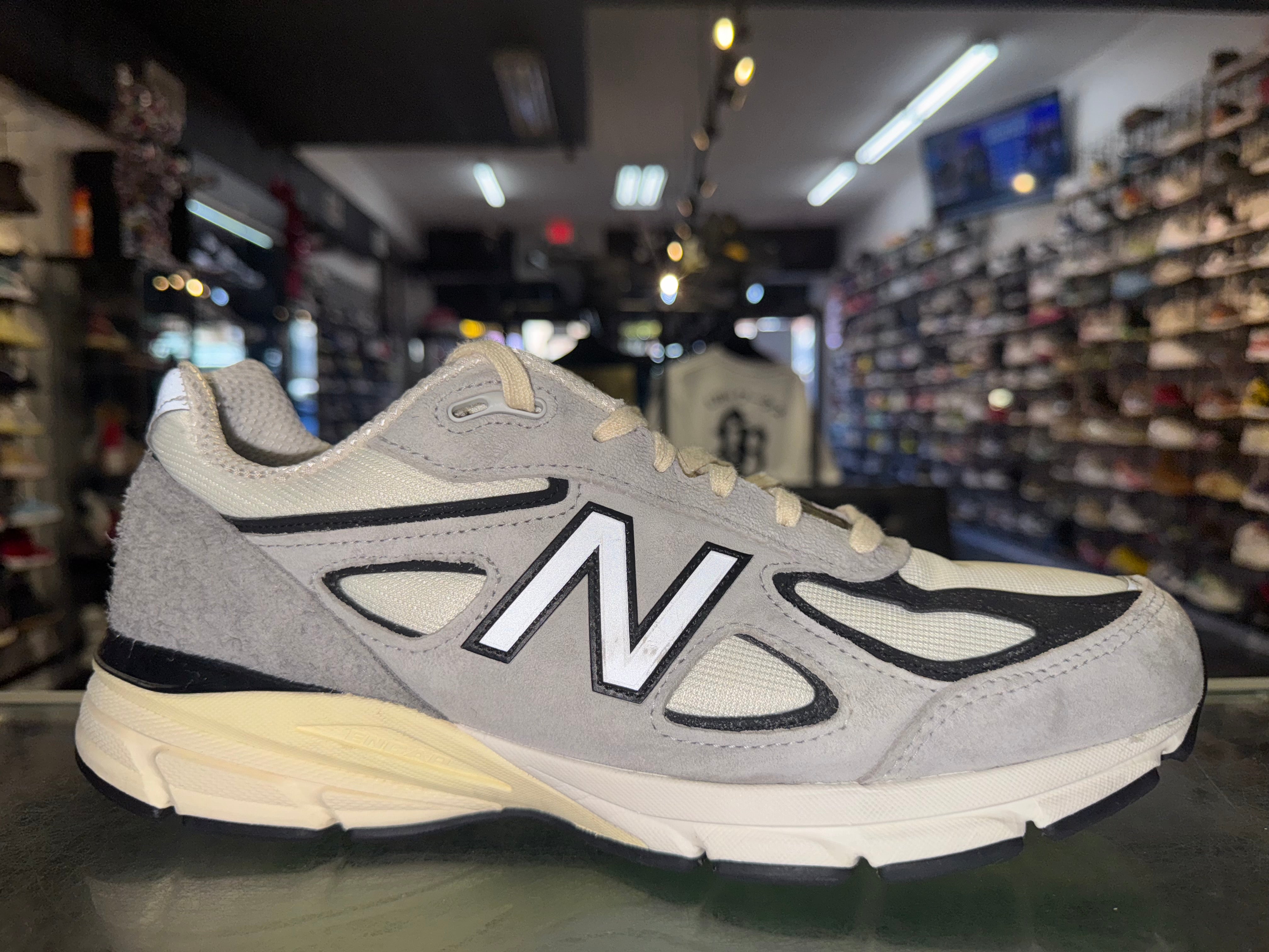 Size 11.5 New Balance 990v4 Teddy Santis "Grey Black Cream"