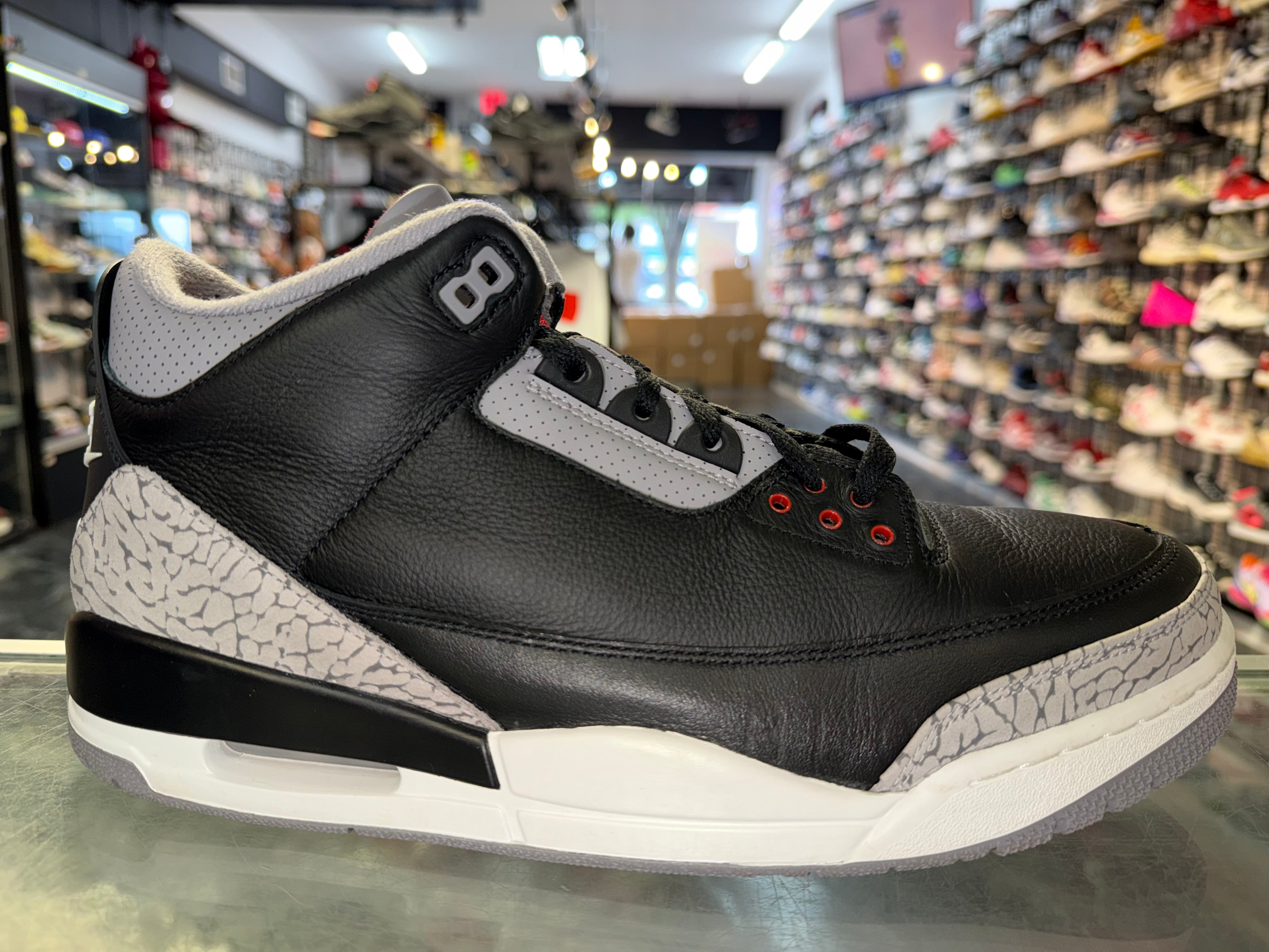 Size 13 Air Jordan 3 "Black Cement"