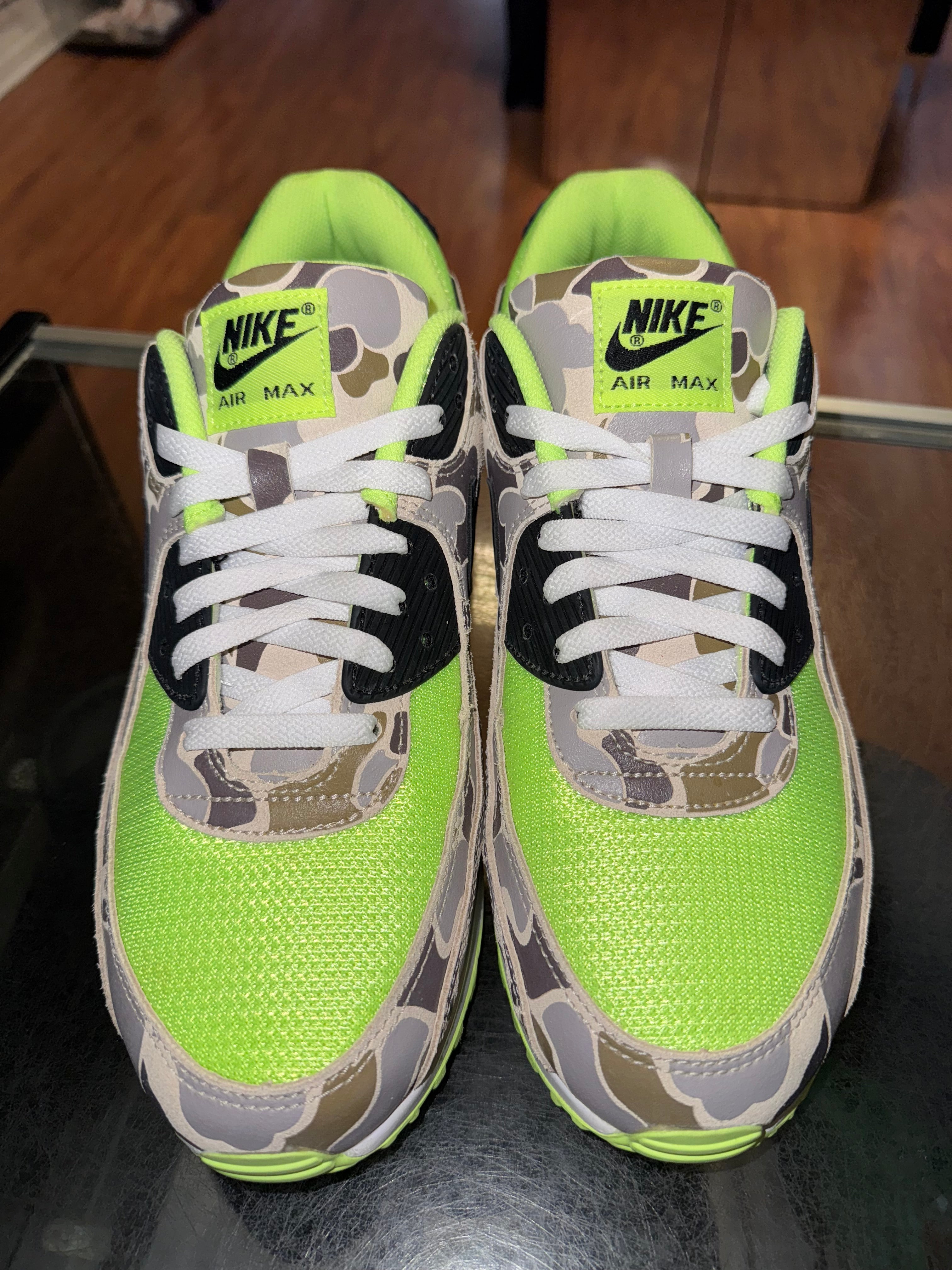 Size 11.5 Air Max 90 “Green Camo”