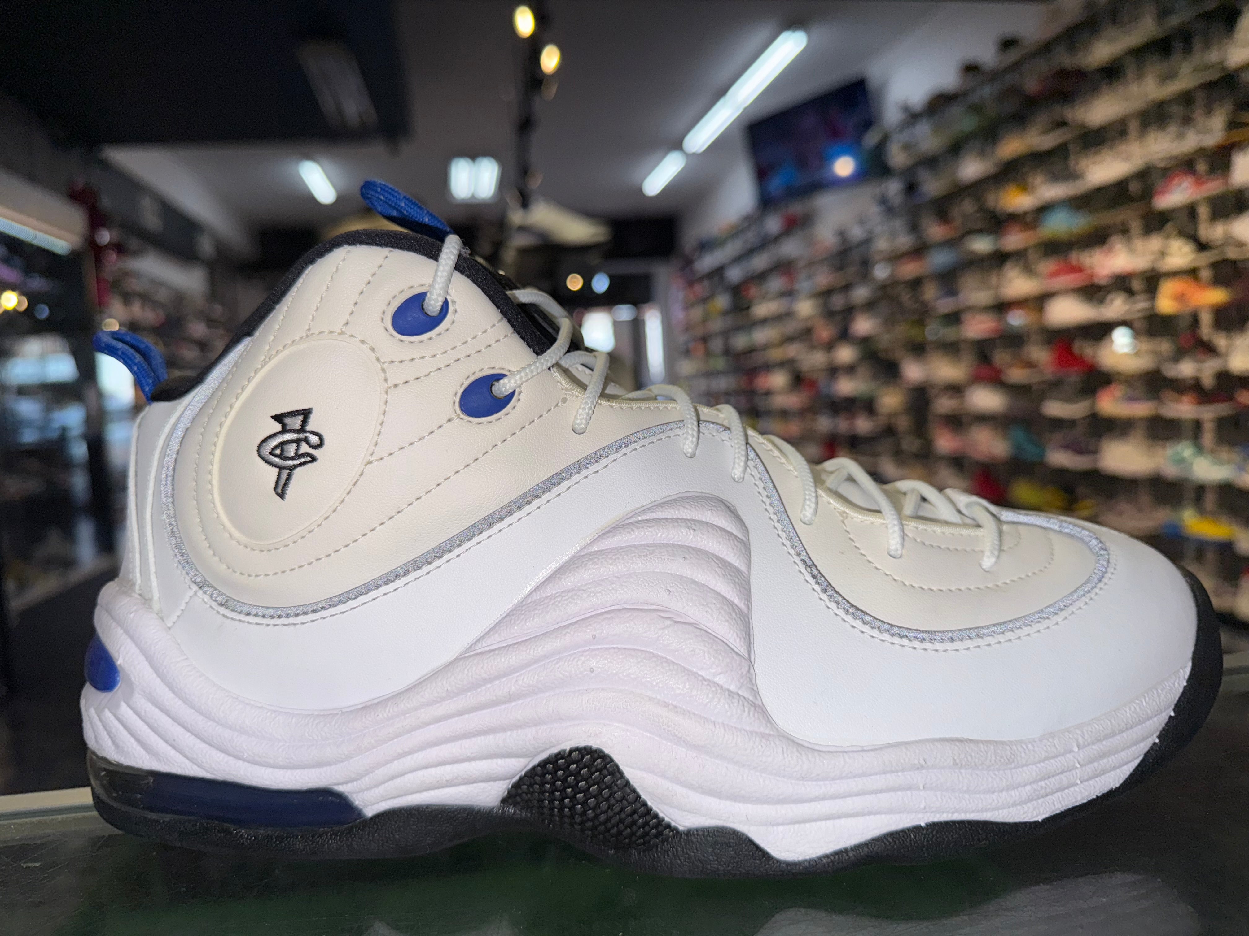 Size 11.5 Air Penny II "White Royal"