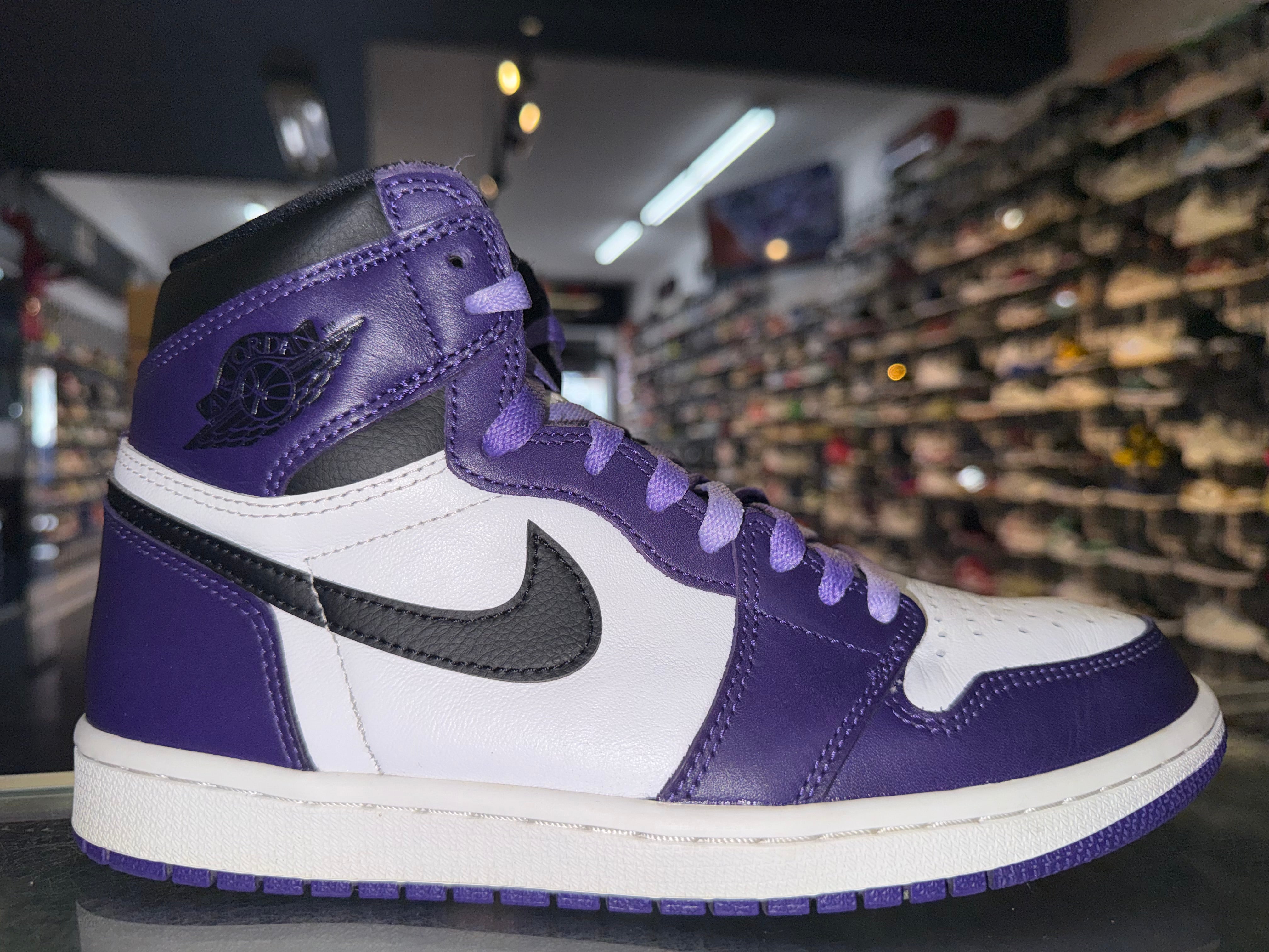 Size 8 Air Jordan 1 "Court Purple 2.0"
