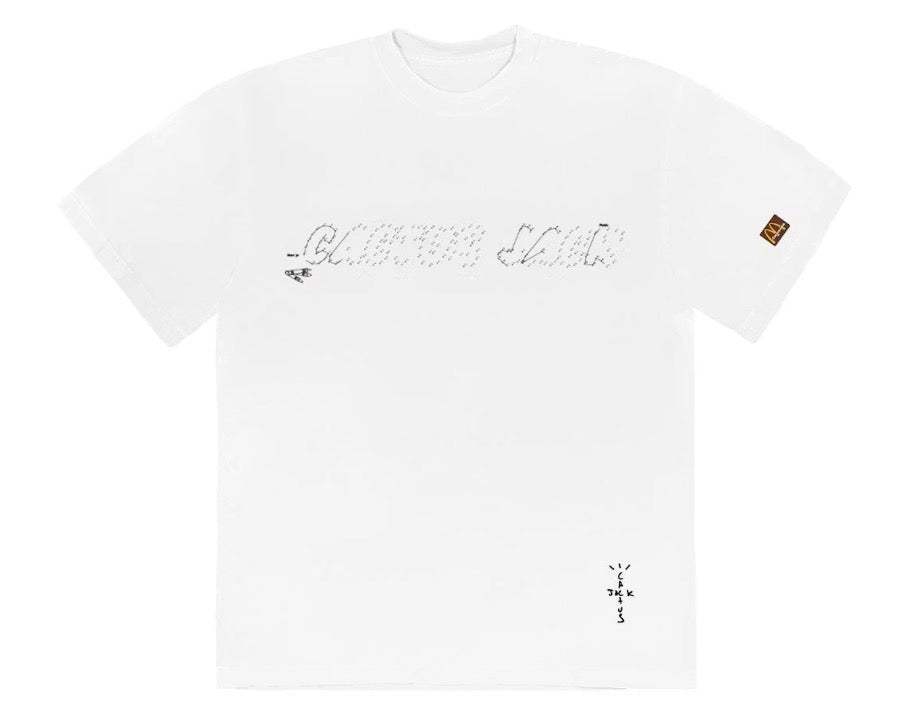 Size L Travis Scott Connect the Dots Tee “White” Brand New