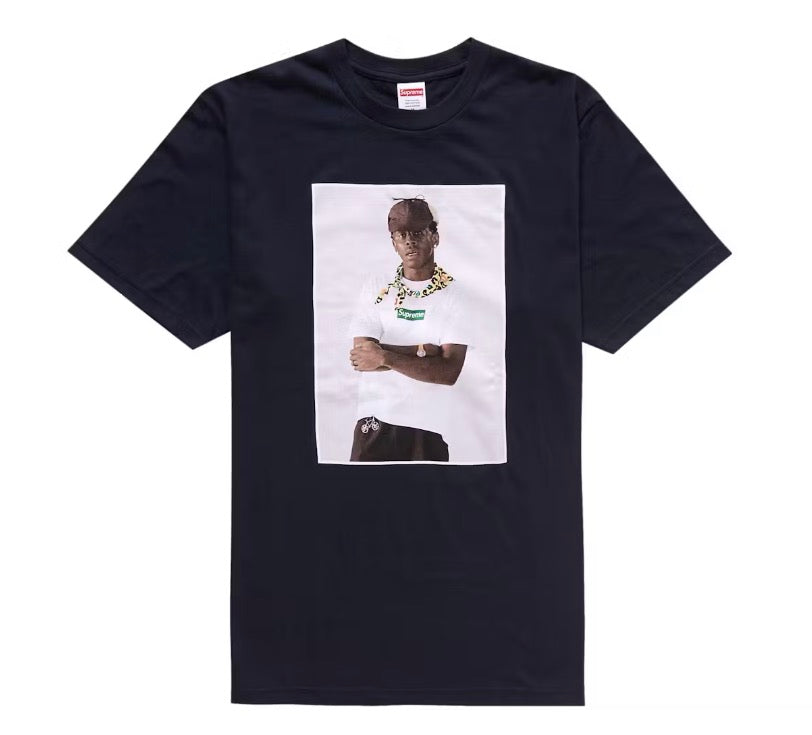 Size L Supreme Tyler The Creator Tee “Navy” Brand New