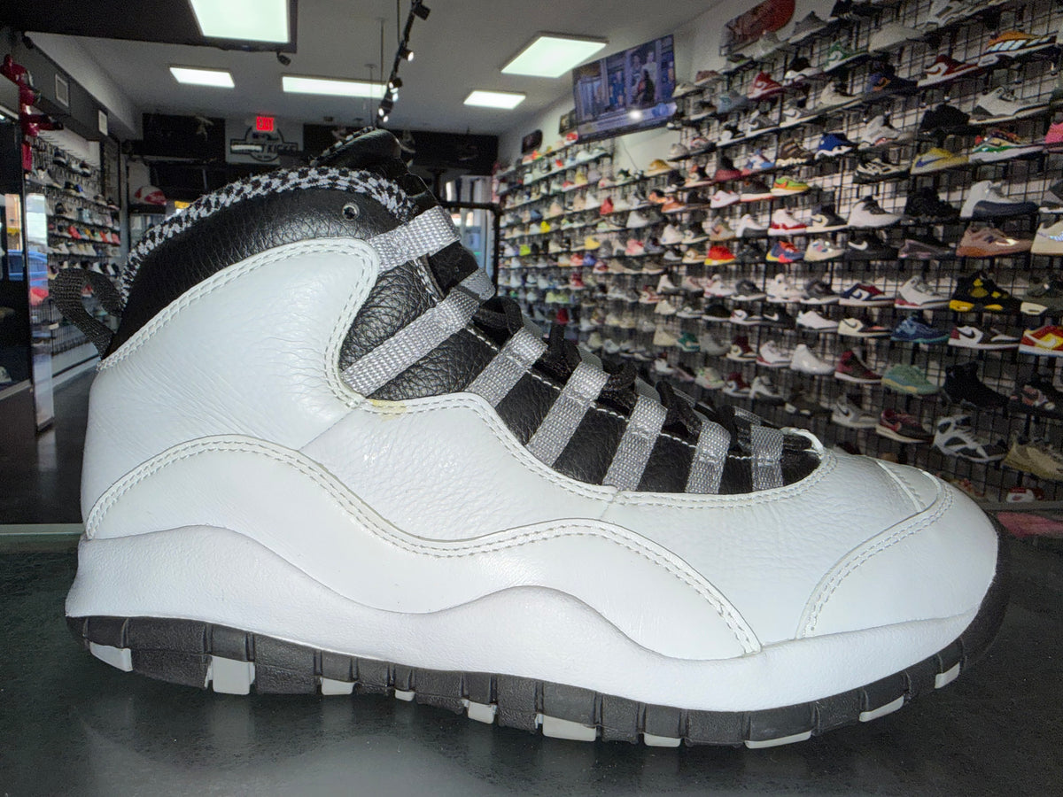 Size 9 Air Jordan 10 "Steel"