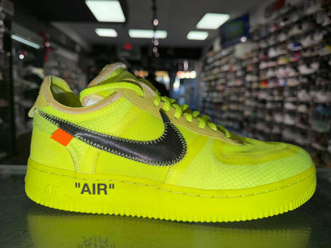 Size 8.5 Air Max 1 Off-White "Volt"