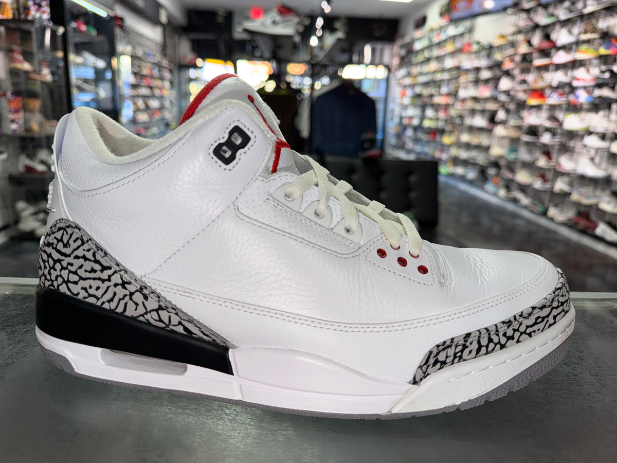 Size 11 Air Jordan 3 "White Cement '88"